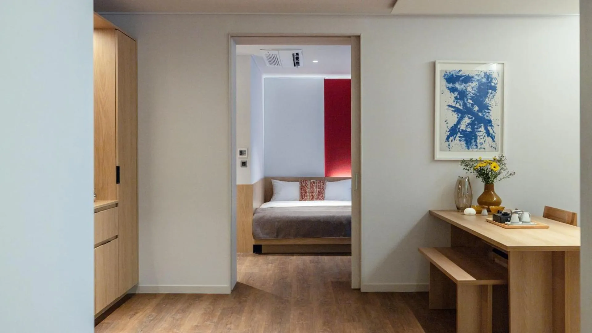 Bed in Anook Hotel and Spa Seoul Seongsu Konkuk University