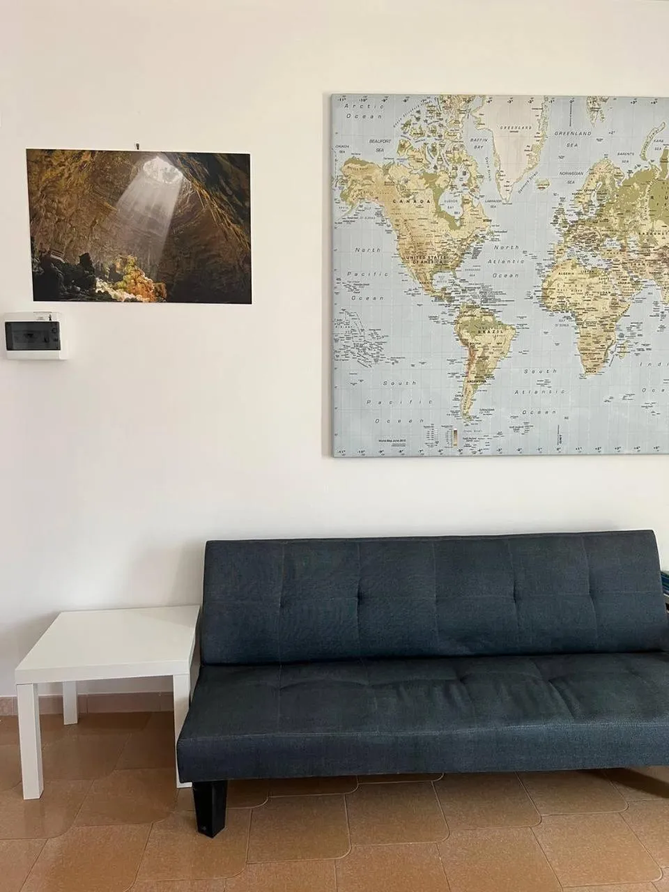 Living room in Le Grotte B&B