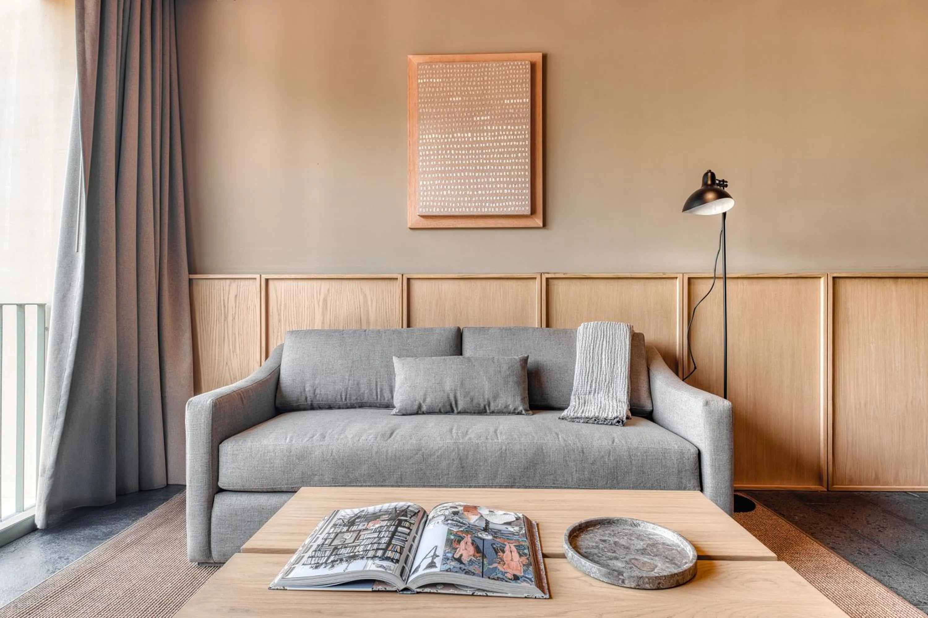 Seating area in ONTO Alvaro Obregon Mexico City