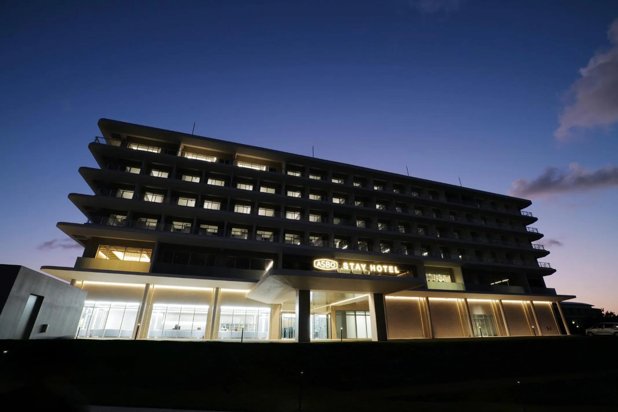 Property building in asbo stay hotel