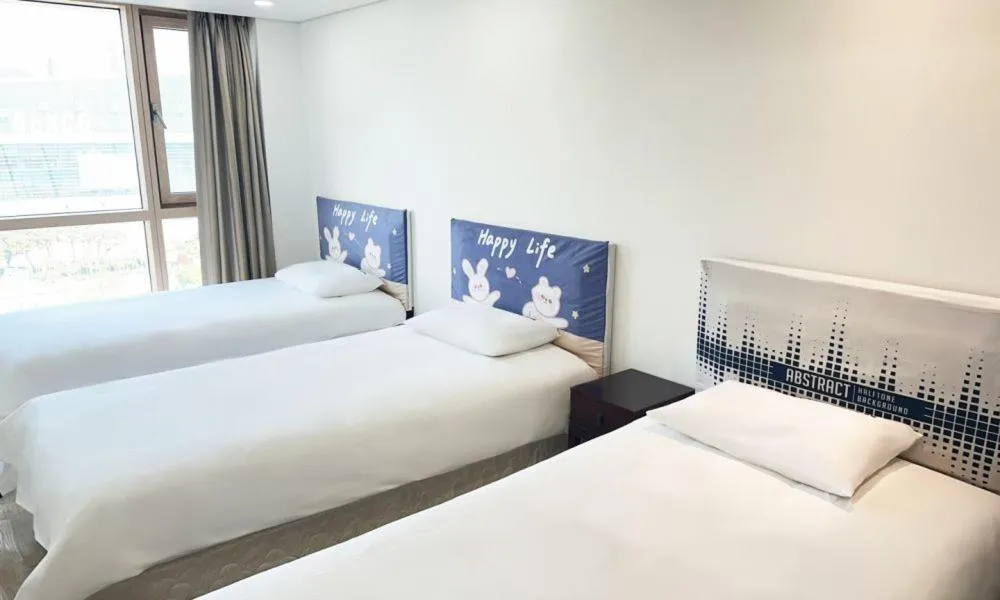 Bed in Centum City Hotel