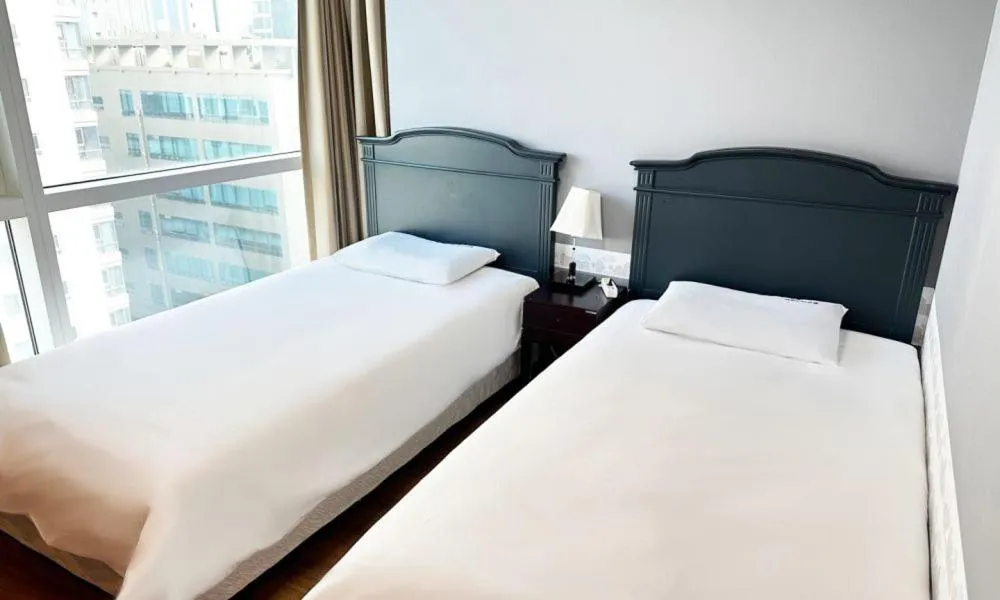 Bed in Centum City Hotel
