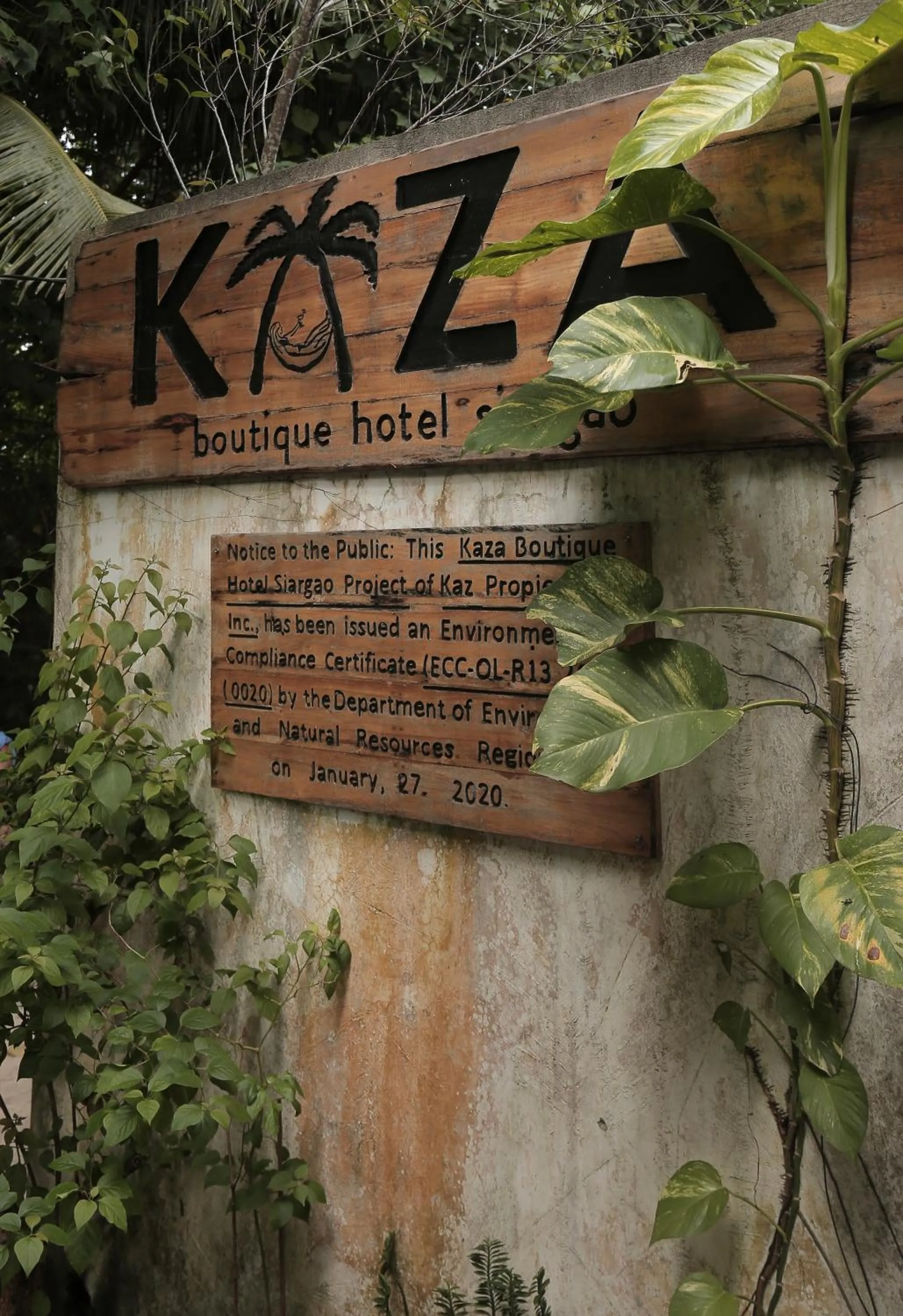 Facade/entrance in The KAZA Boutique Hotel