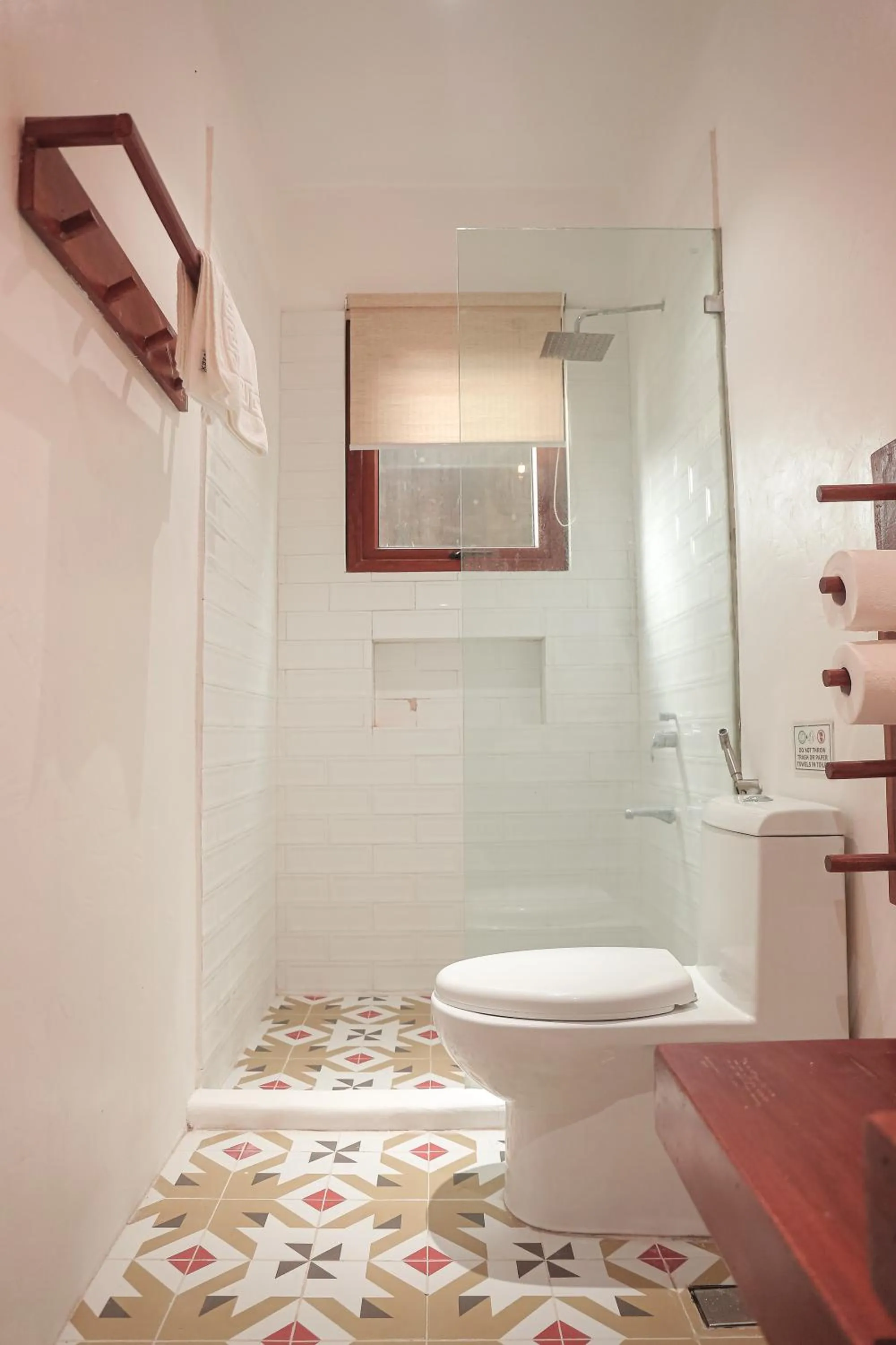 Shower in The KAZA Boutique Hotel