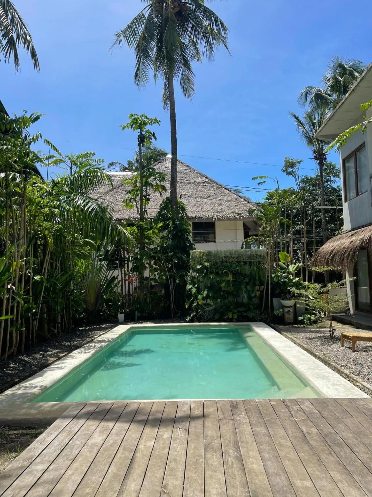 Pool view in The KAZA Boutique Hotel