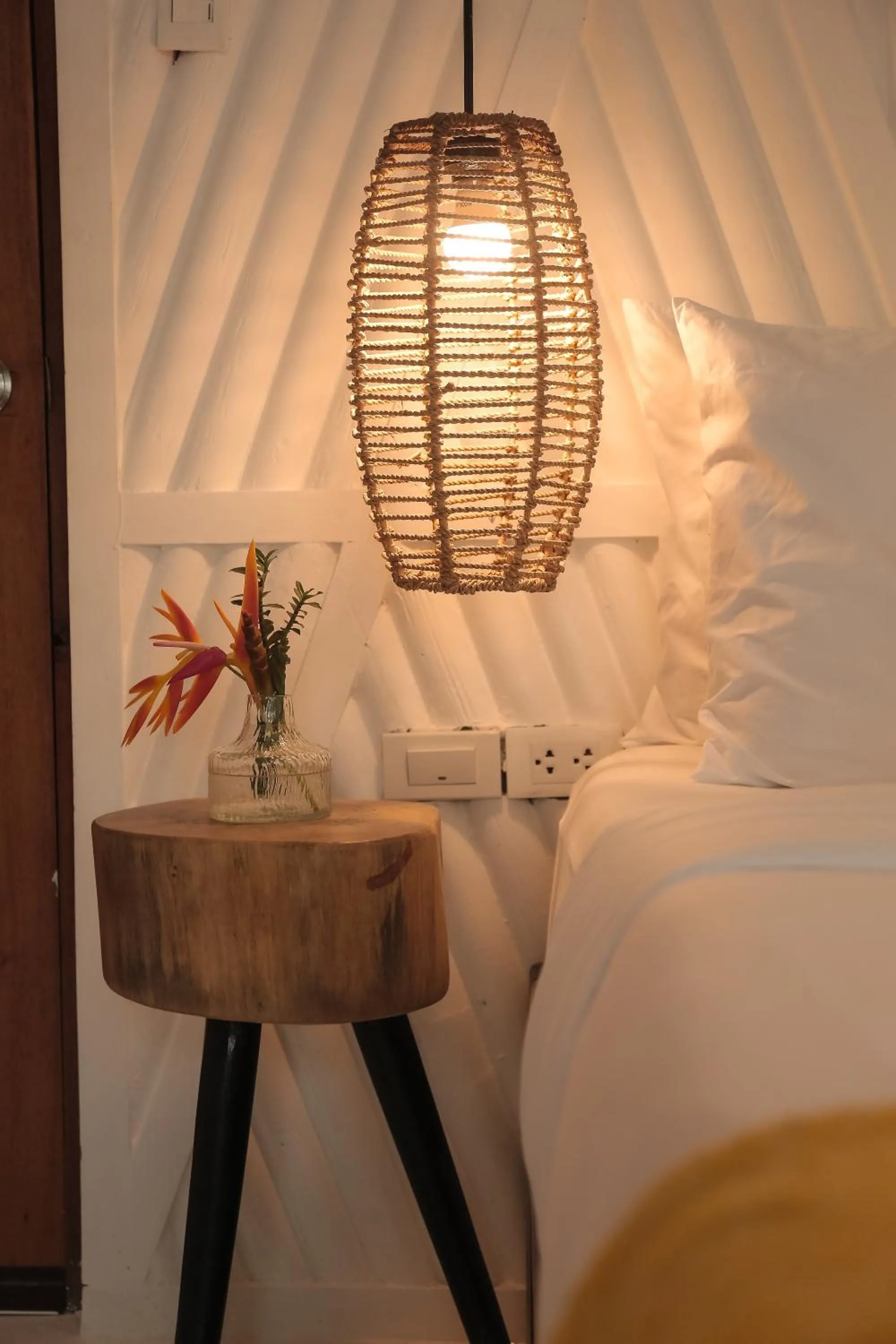 Bed in The KAZA Boutique Hotel