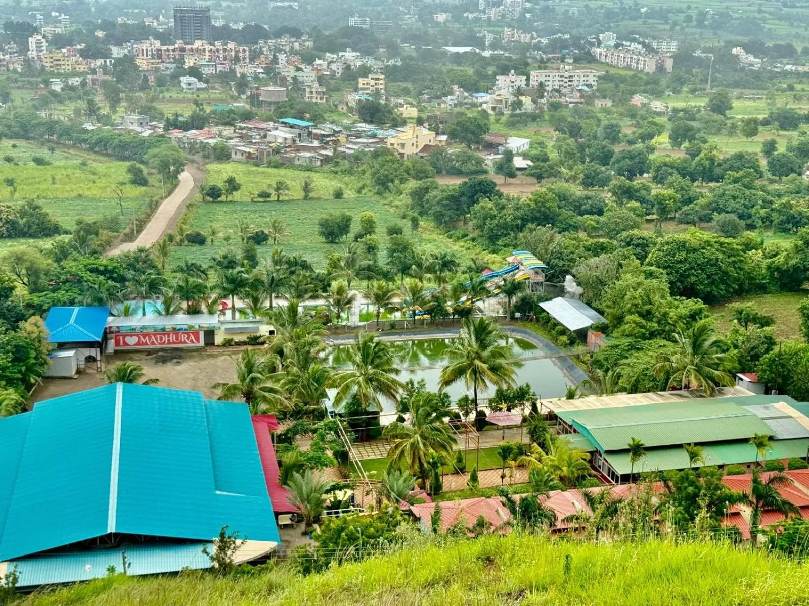 Property building in Madhura Agro Tourism