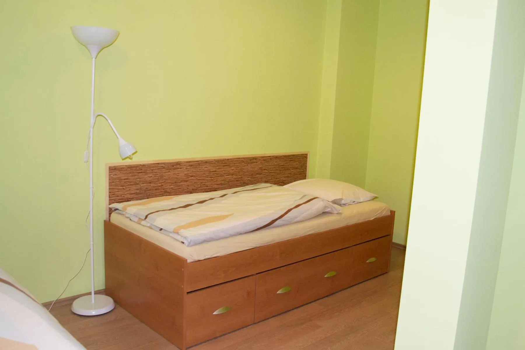 Seating area, Bed in Penzion Veritas