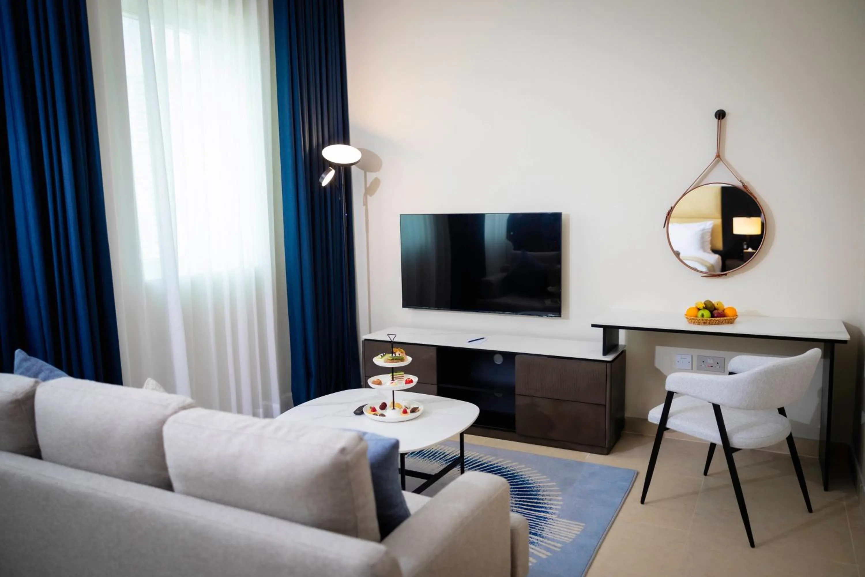 TV and multimedia in Jannah Executive Hotel Apartments