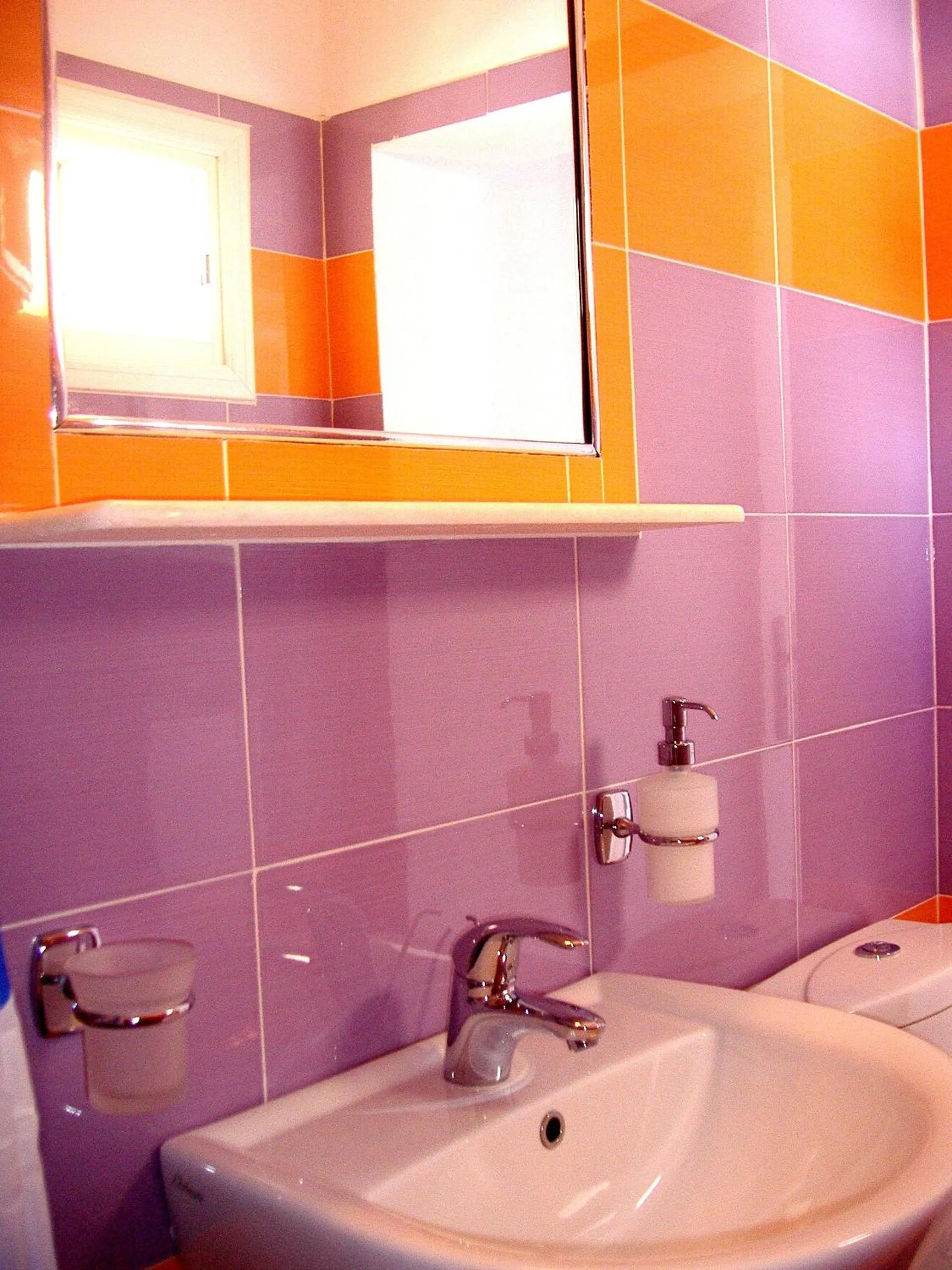 Bathroom in Hotel Mylos