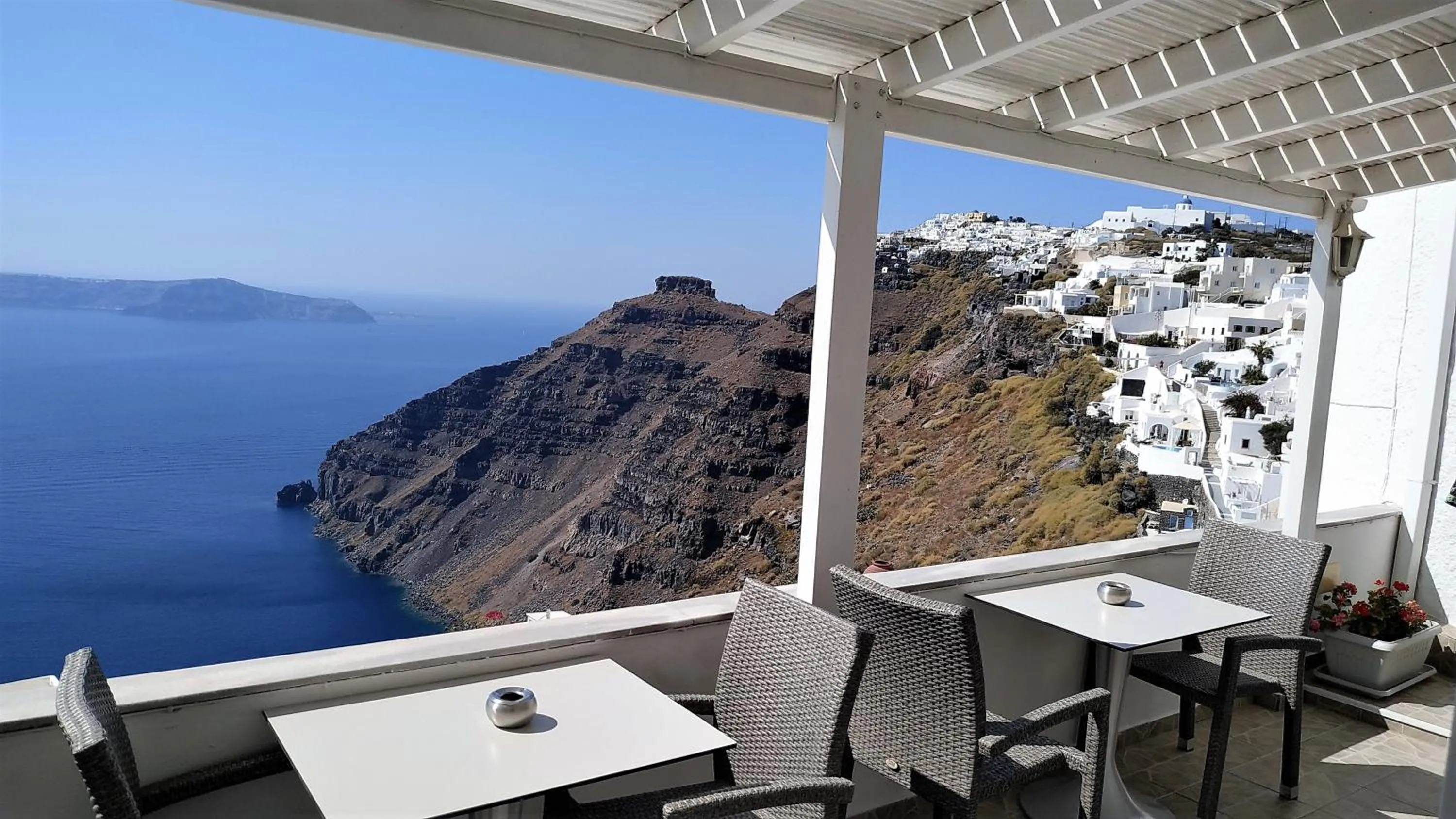 Balcony/Terrace in Hotel Mylos