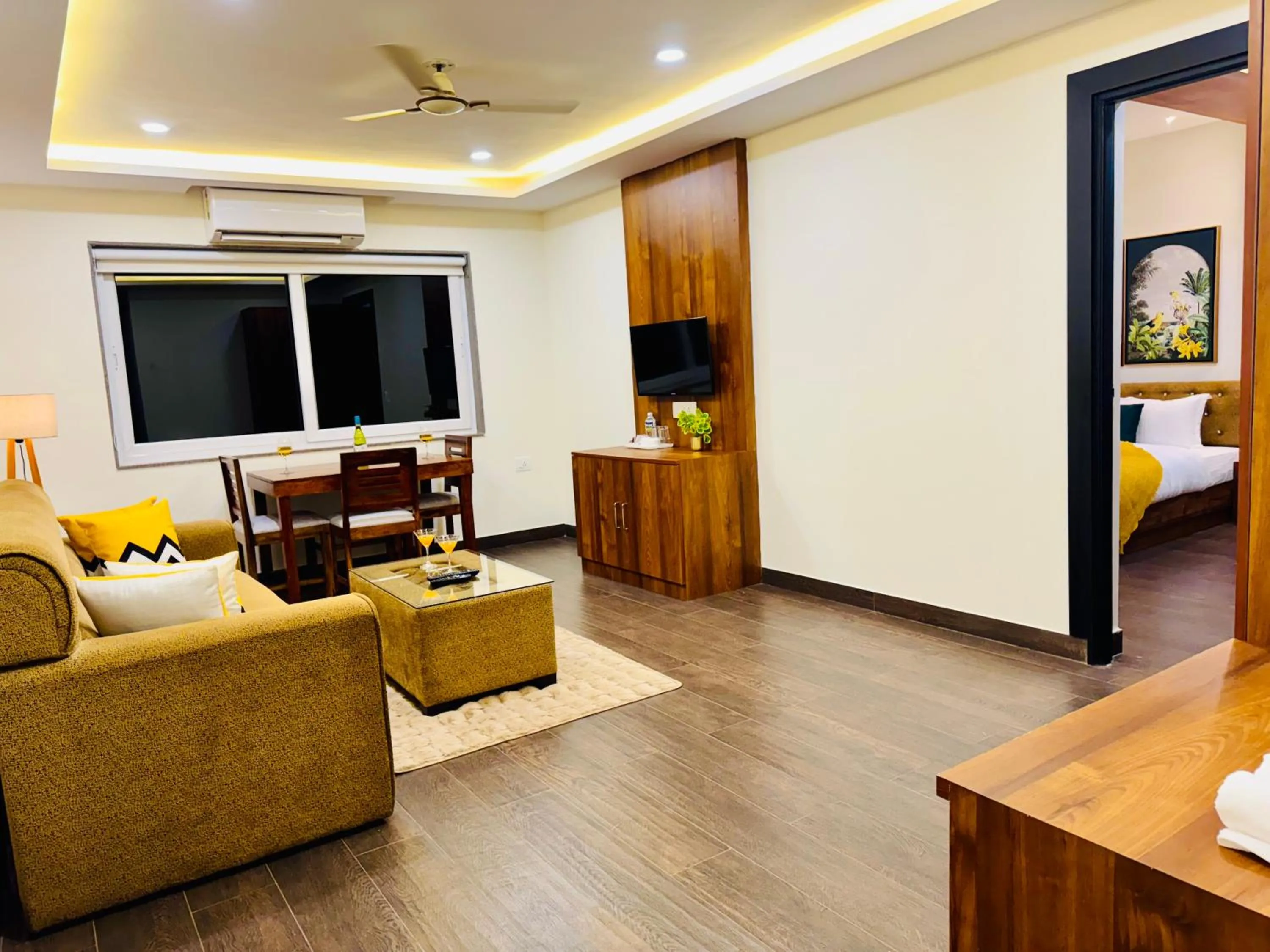 TV and multimedia in BluO Amani Vagator - Boutique Hotel Goa