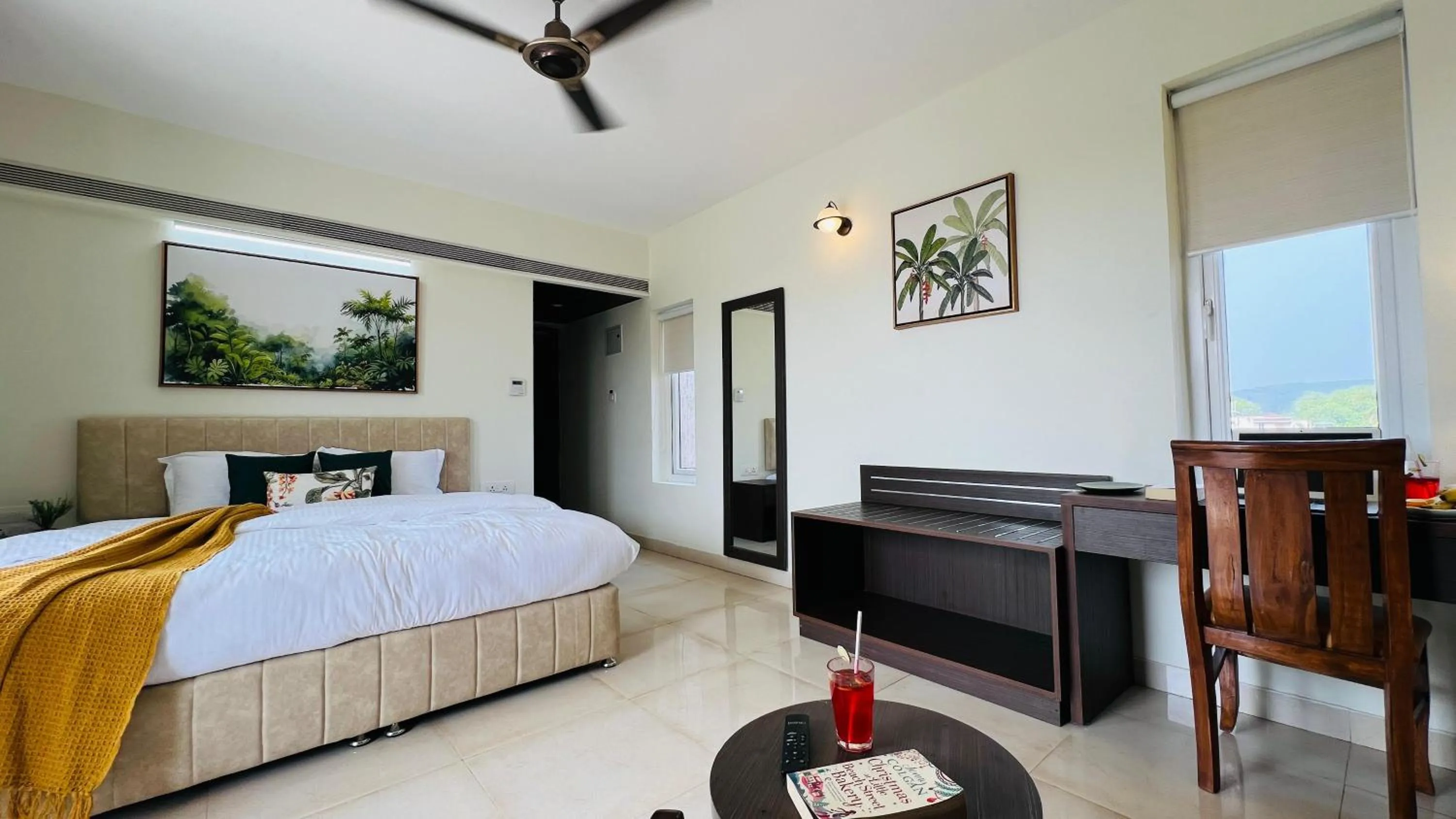 Bedroom, Bed in BluO Amani Vagator - Boutique Hotel Goa