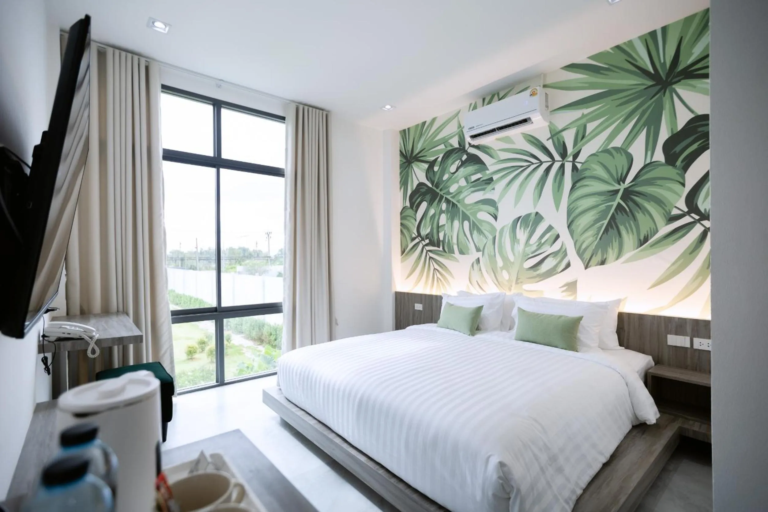 Bed in Tree Airport Hotel Hatyai