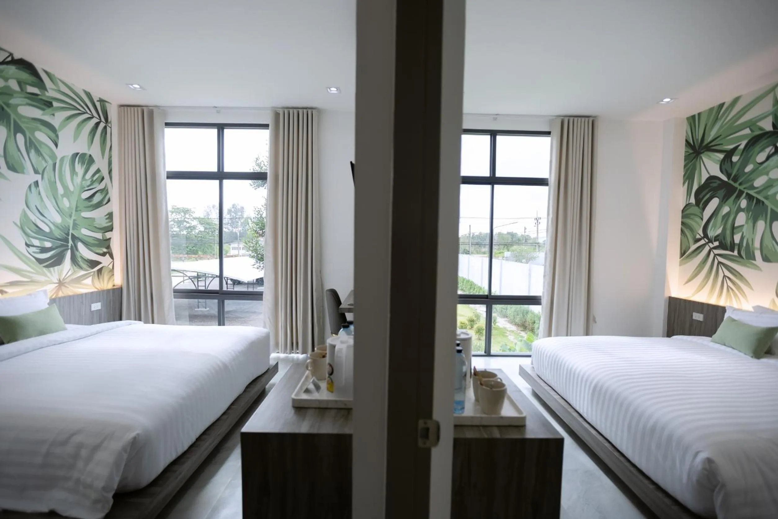 Bed in Tree Airport Hotel Hatyai