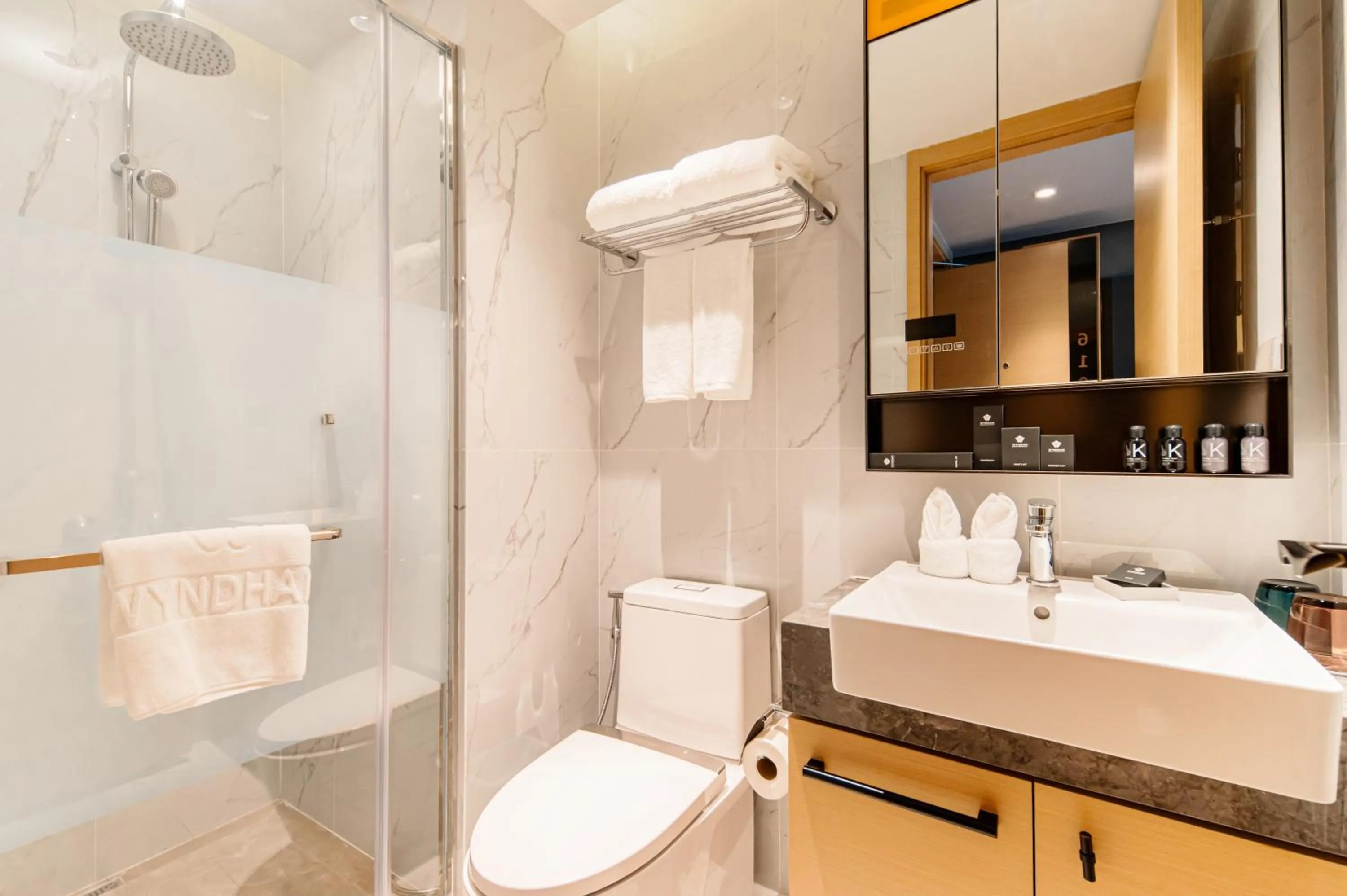 Shower in Beverly Mountain Bay, Trademark Collection by Wyndham