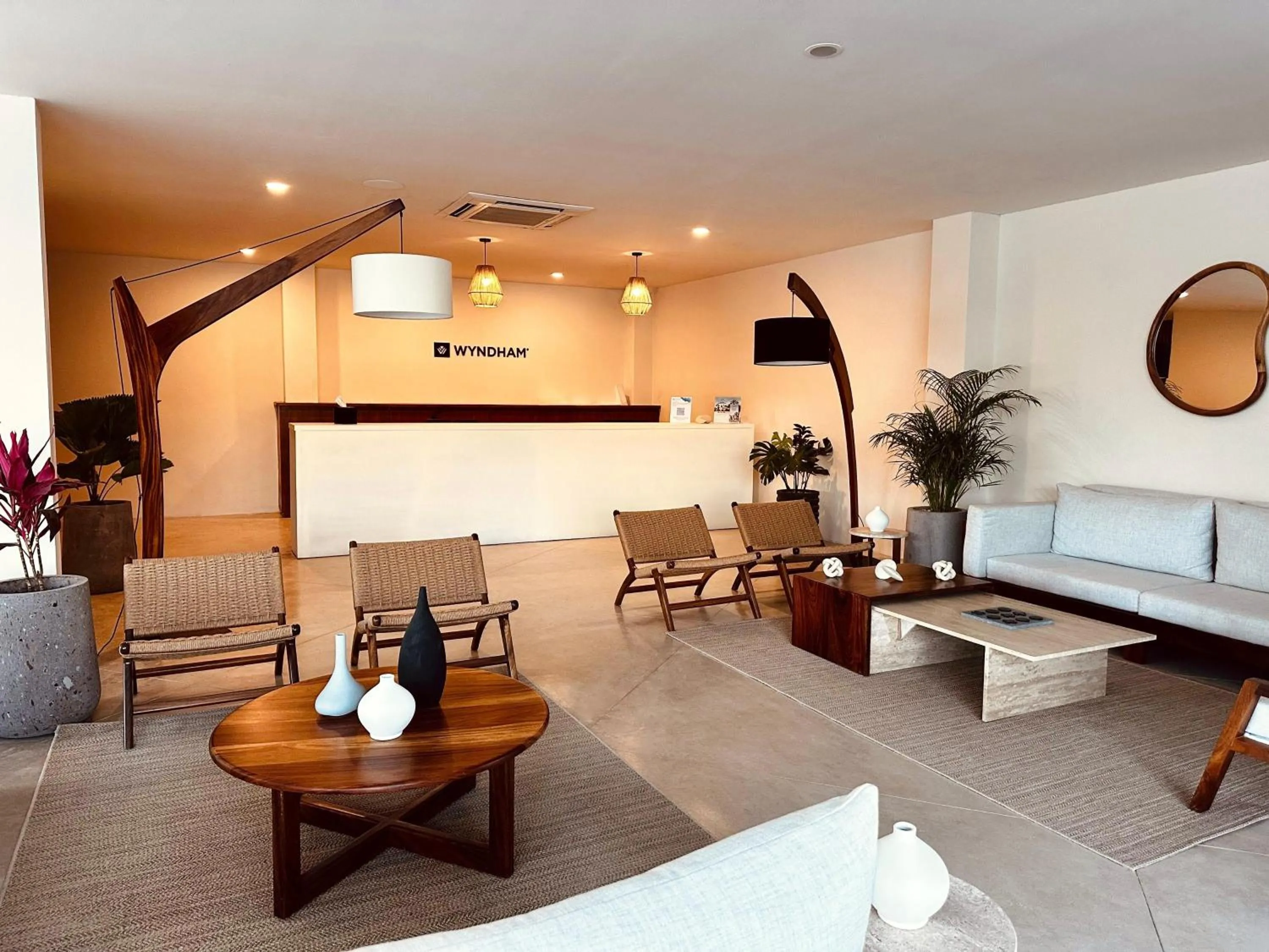Lobby or reception in Wyndham Tulum