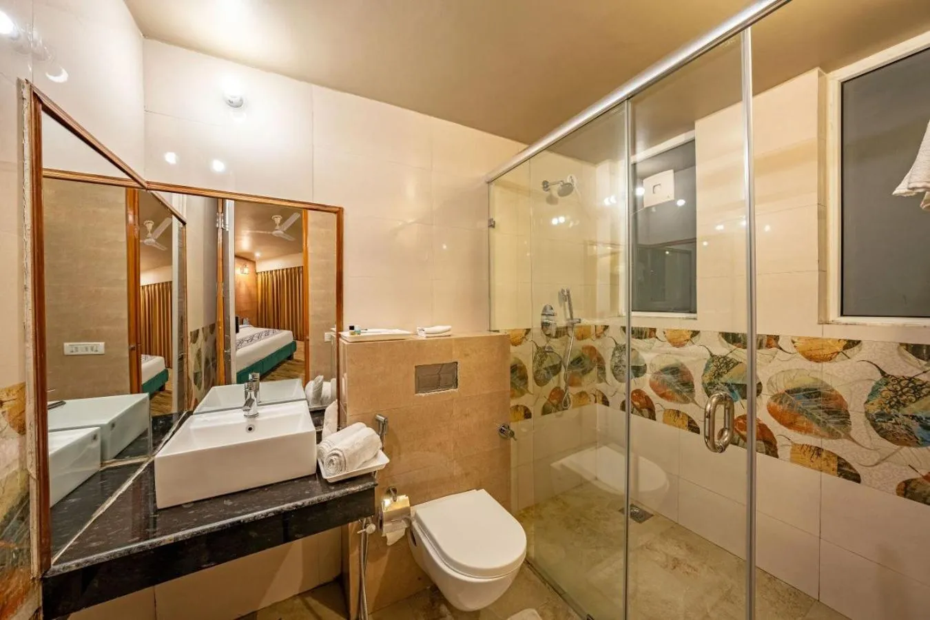 Shower in Aamari Resort