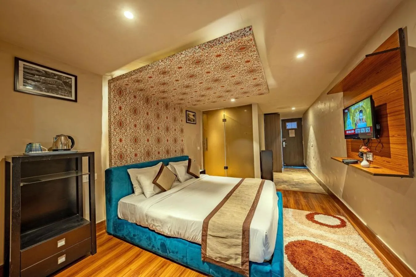 Bed in Aamari Resort