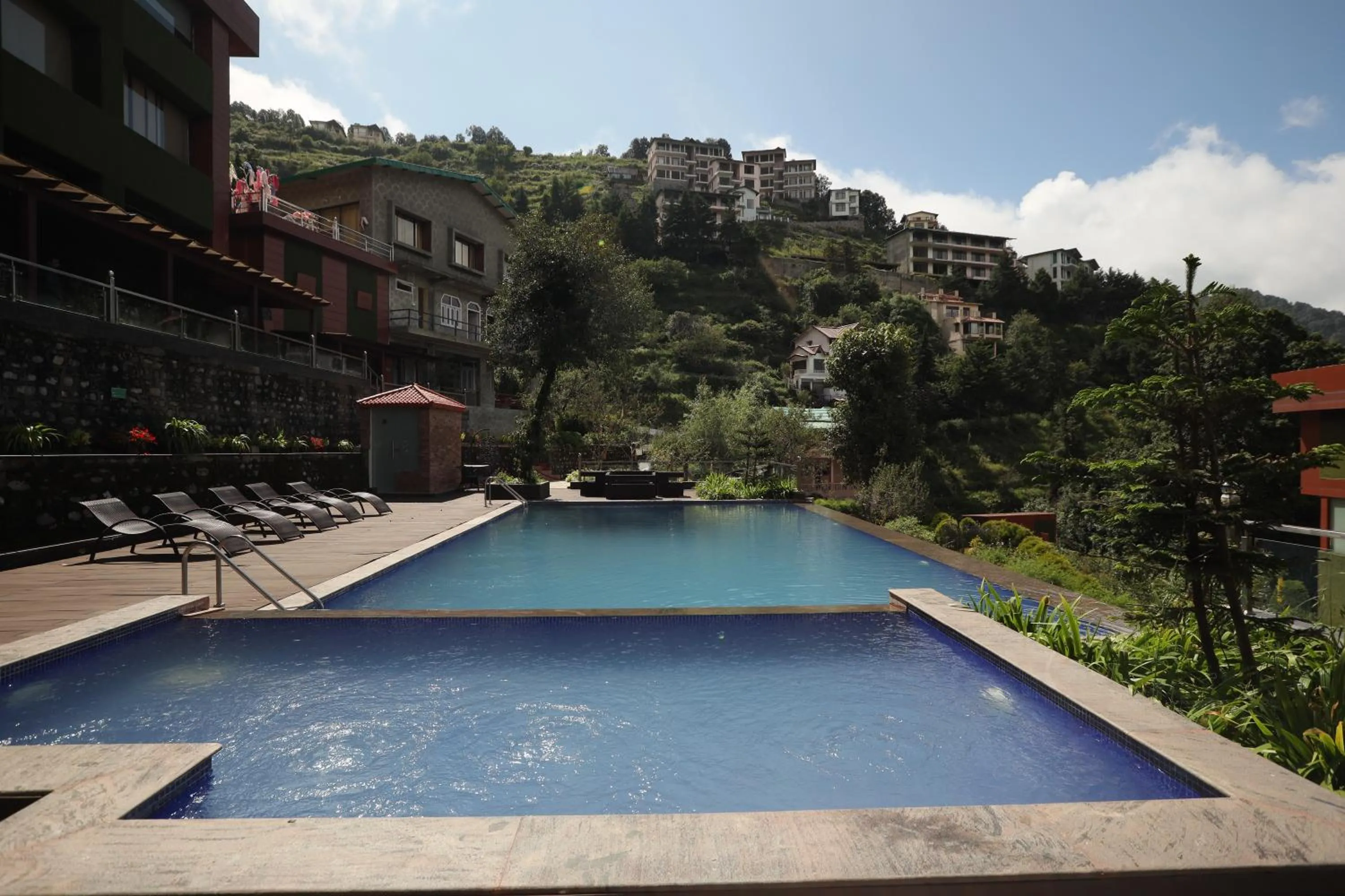 Swimming pool in Aamari Resort