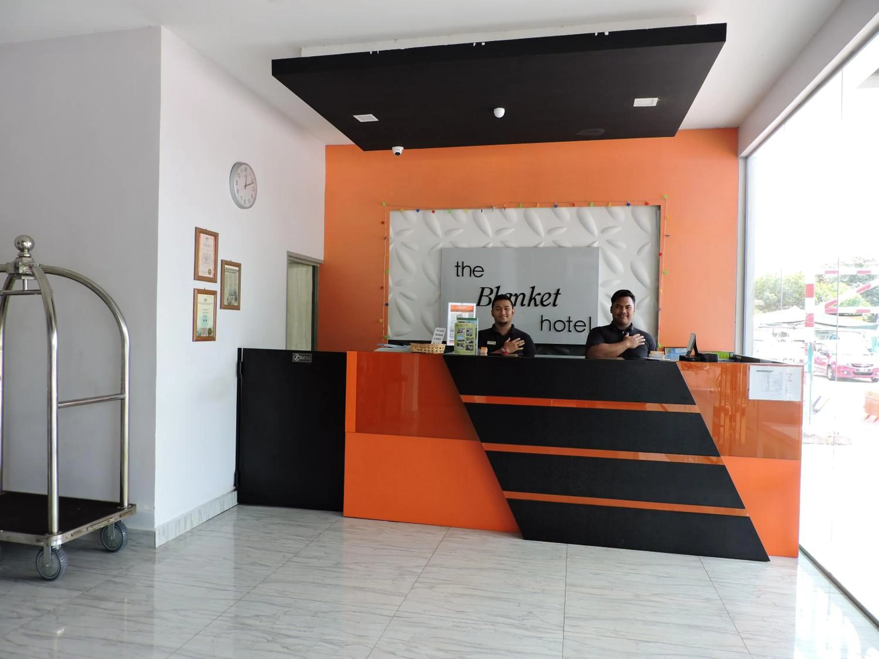 Lobby or reception in The Blanket Hotel Seberang Jaya