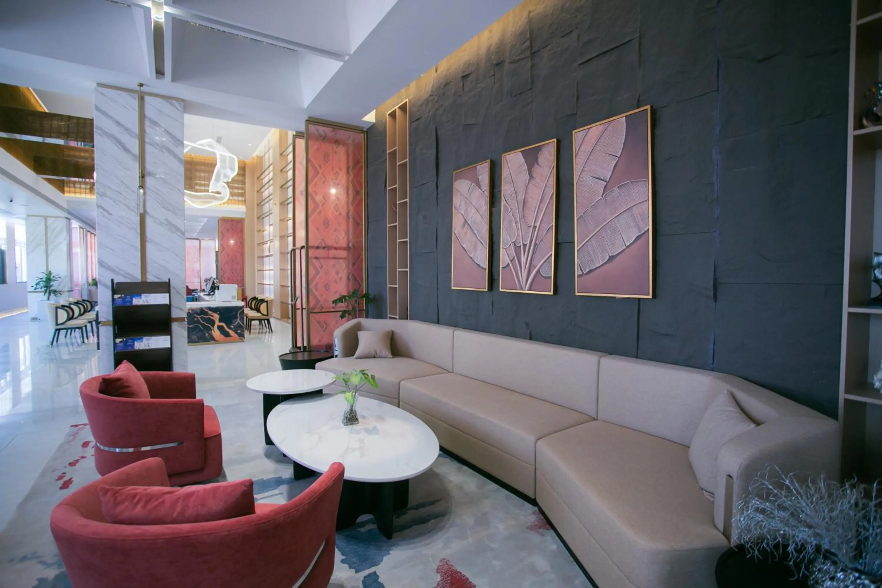 Lobby or reception in Ramada by Wyndham Vientiane Central