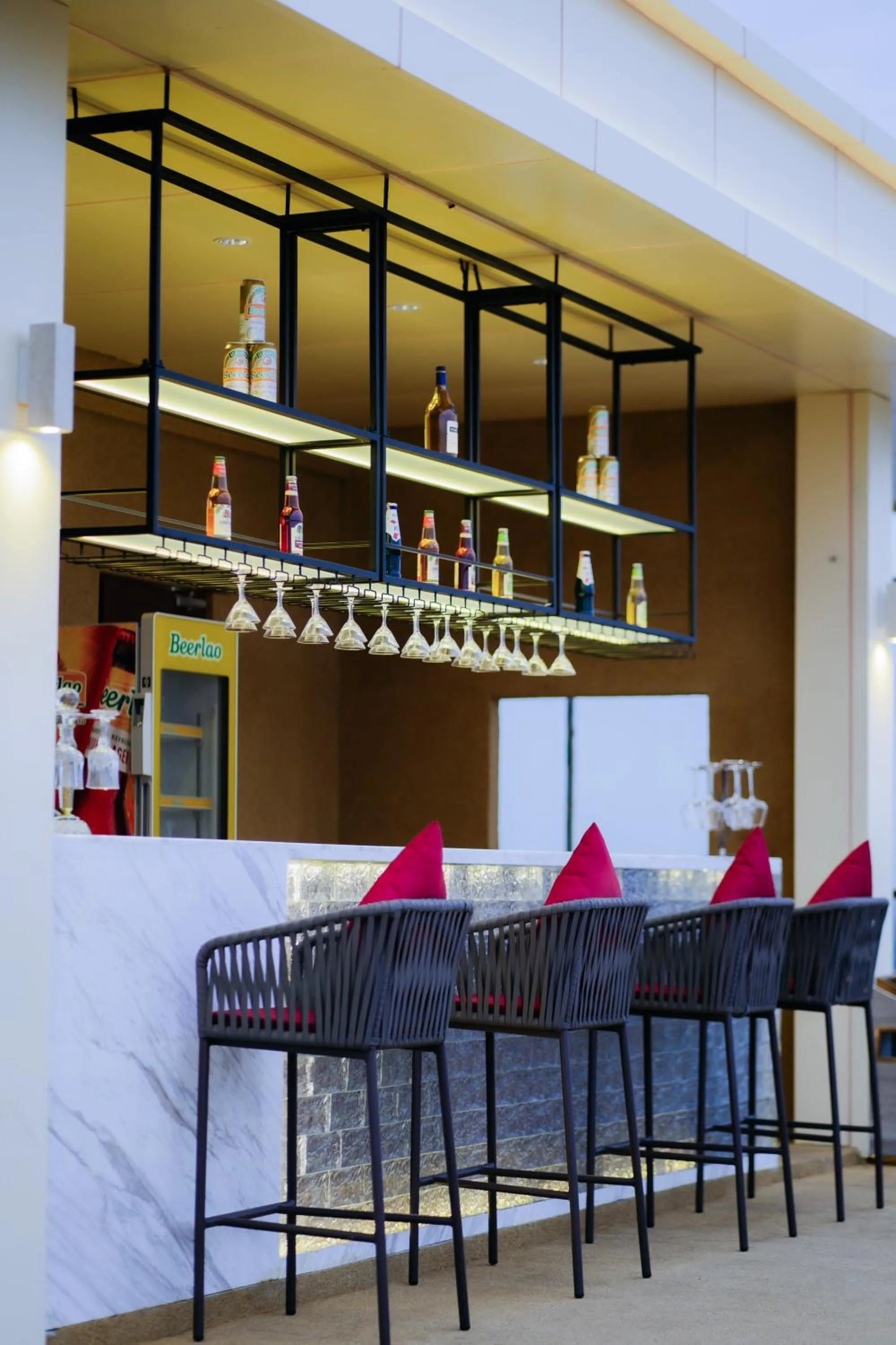 Lounge or bar in Ramada by Wyndham Vientiane Central