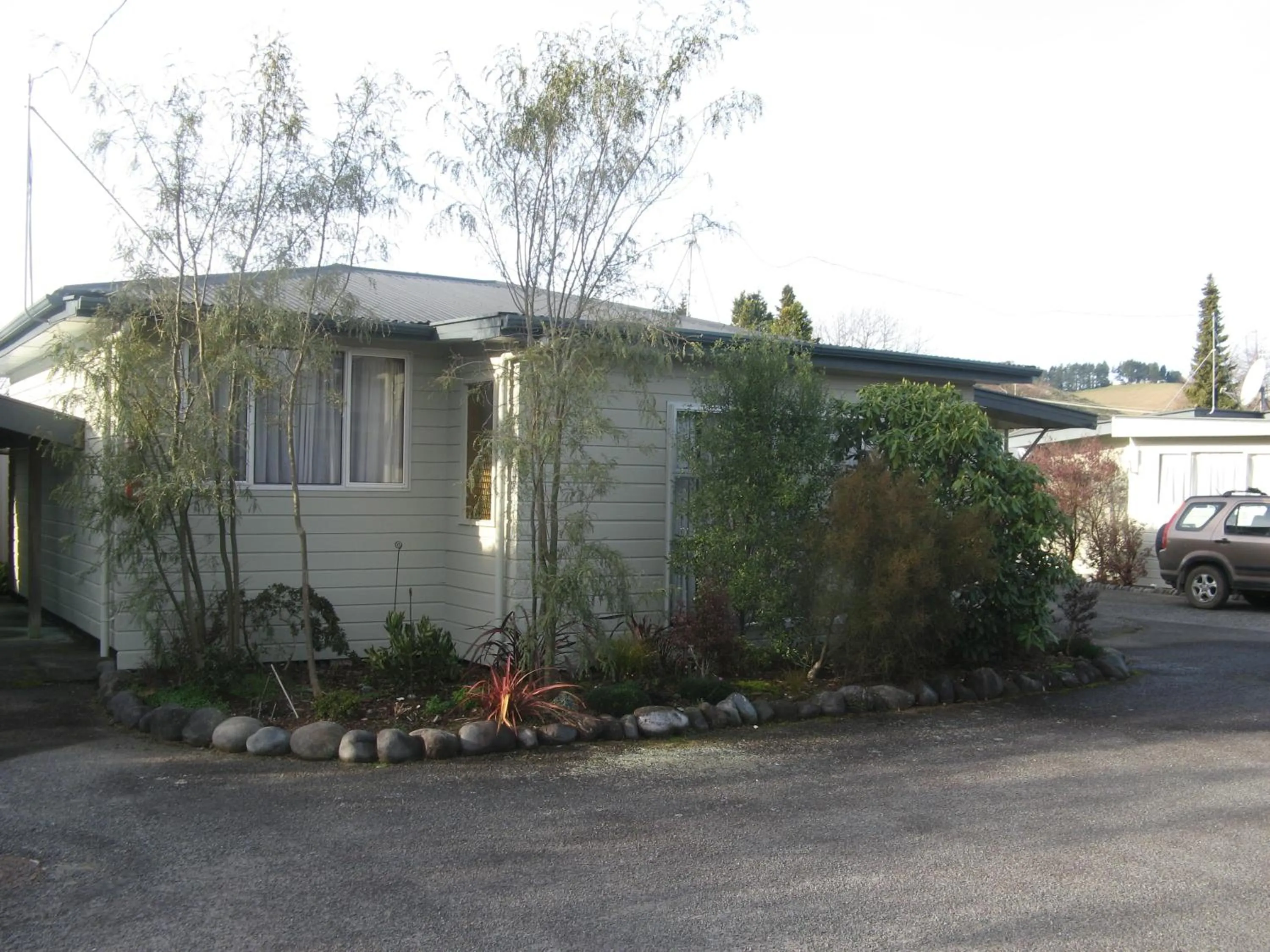 Facade/entrance in Tongariro River Motel
