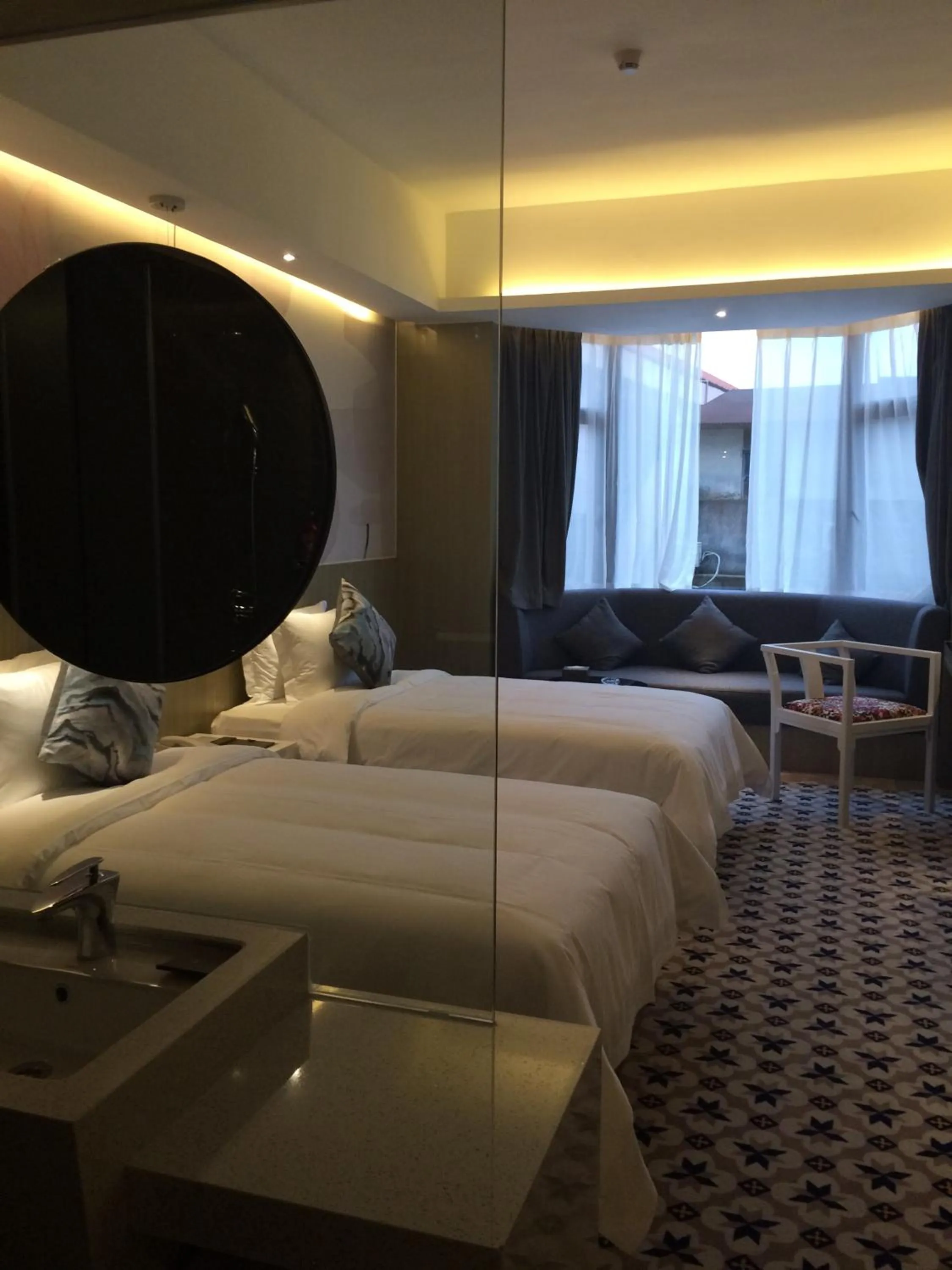 Bed in Paco Hotel Tianpingjia Metro Guangzhou