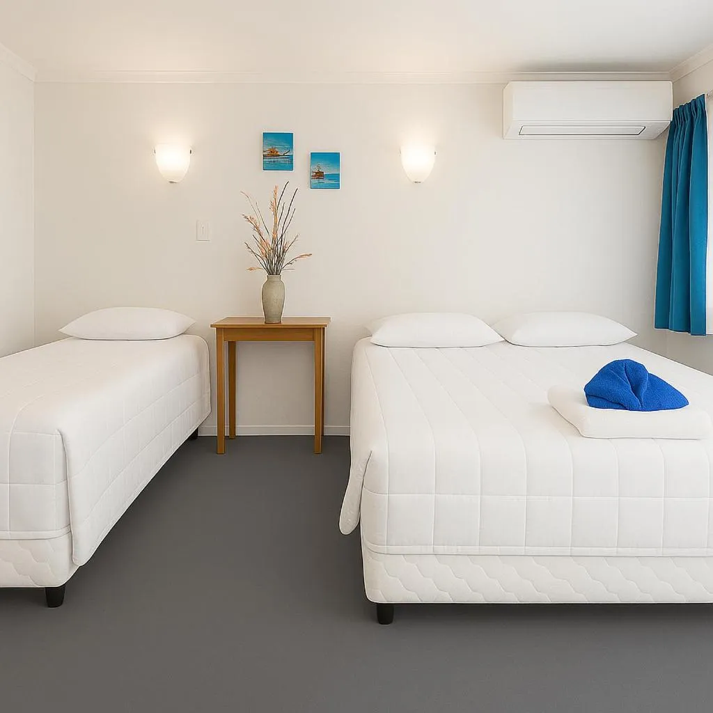 Bed in Pukekohe Motel