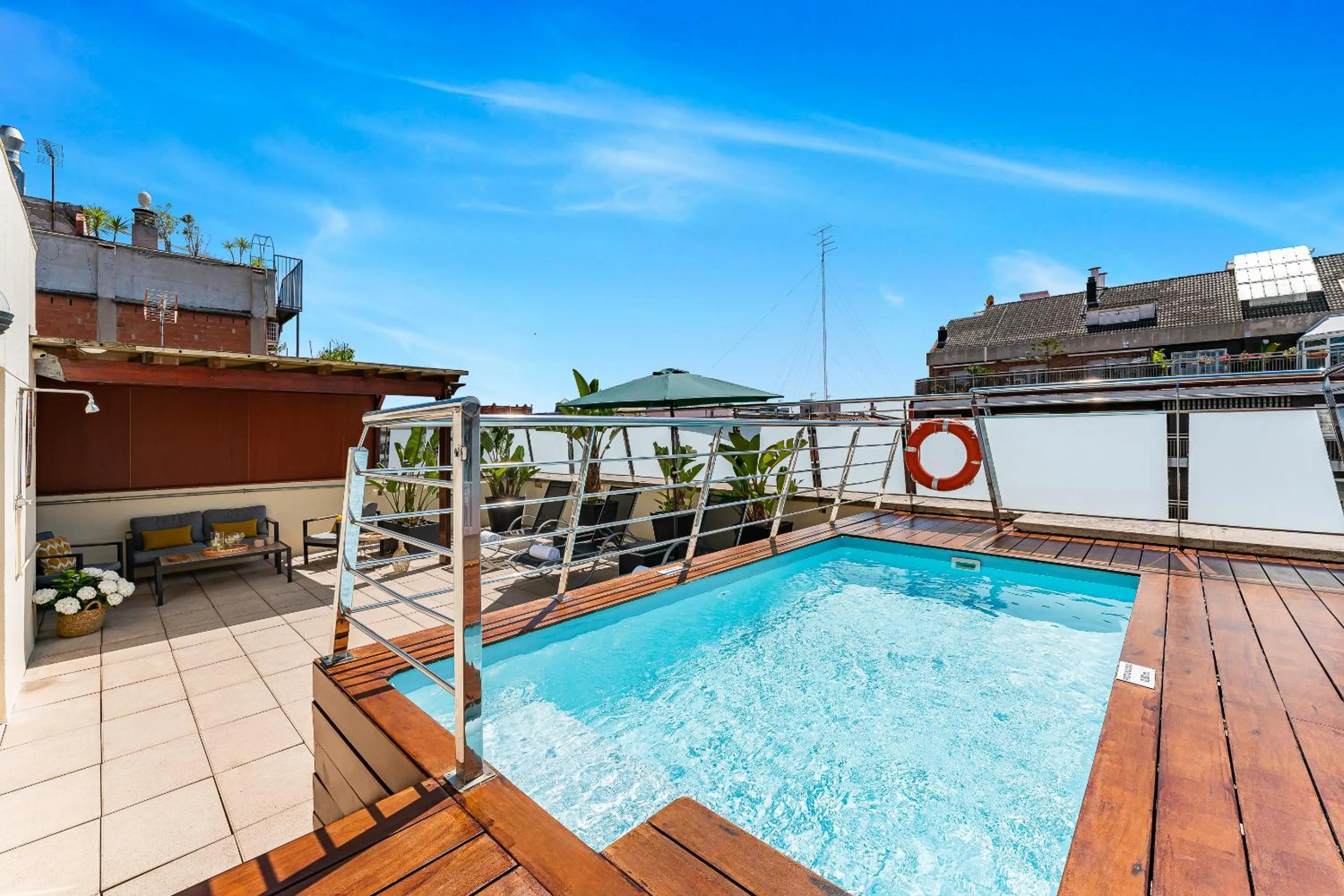 Swimming pool in Acacia Suite