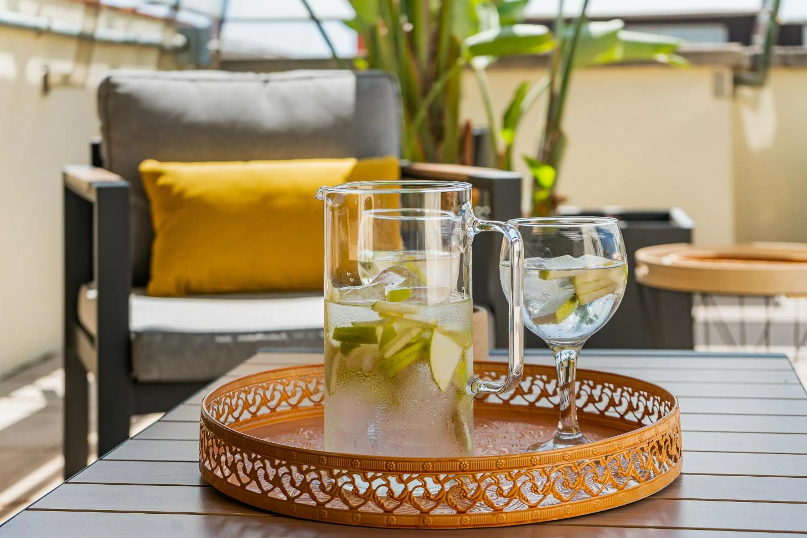 Decorative detail in Acacia Suite