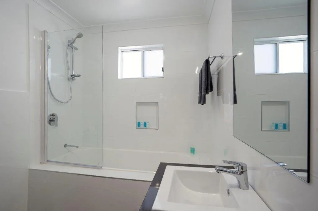 Shower in Surf Beach Holiday Park