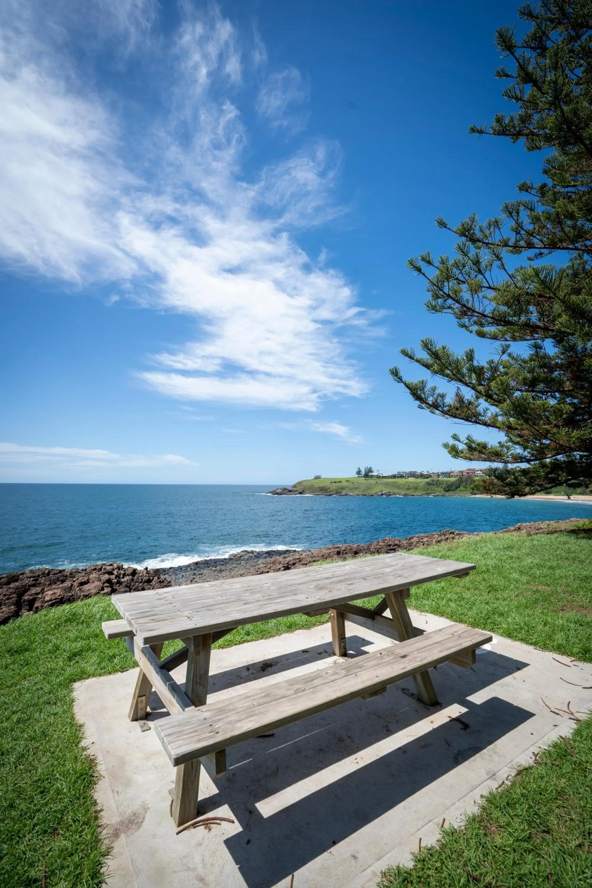Property building in Surf Beach Holiday Park