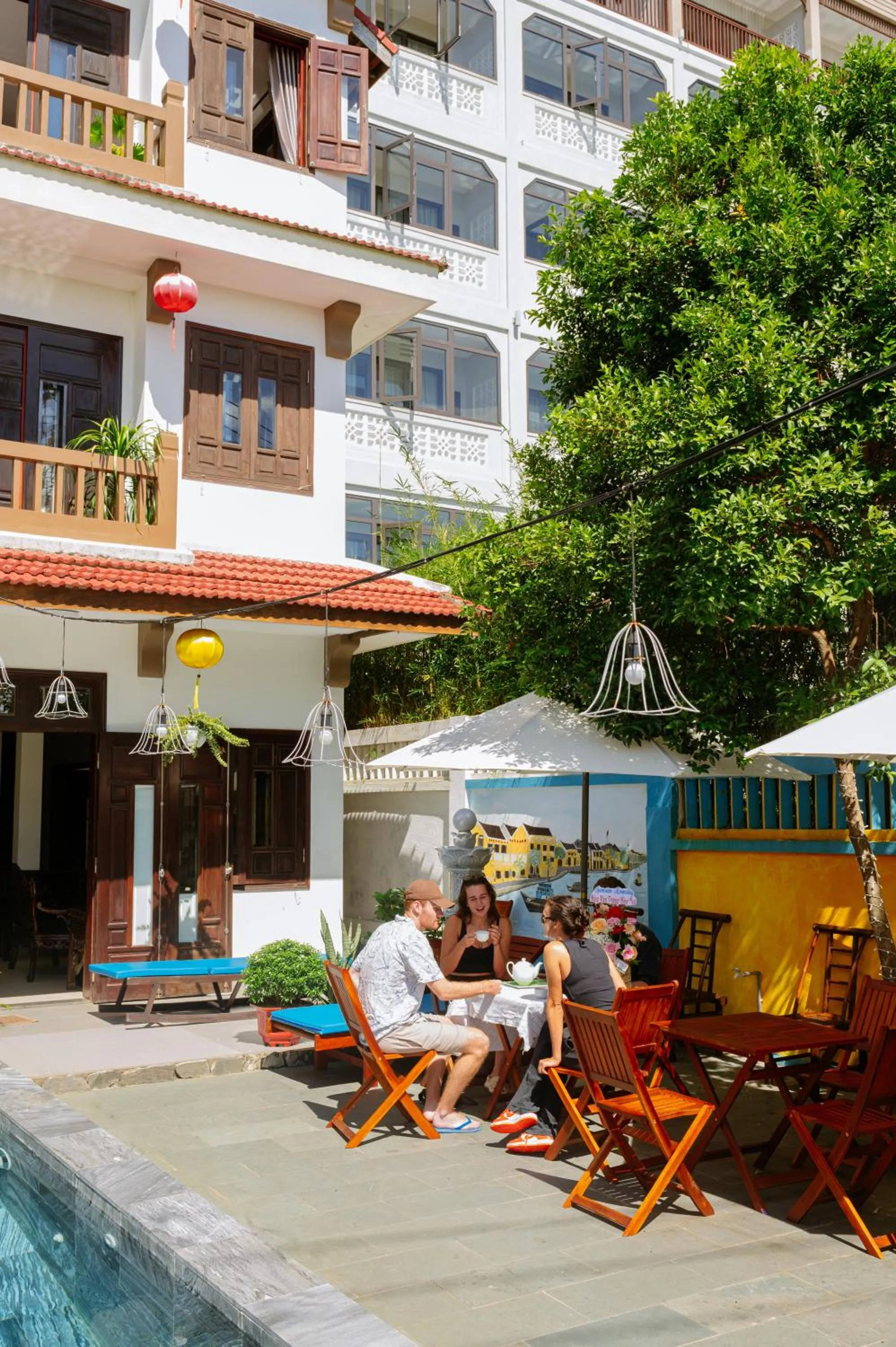 Dining area in B'Lan Riverside Villa