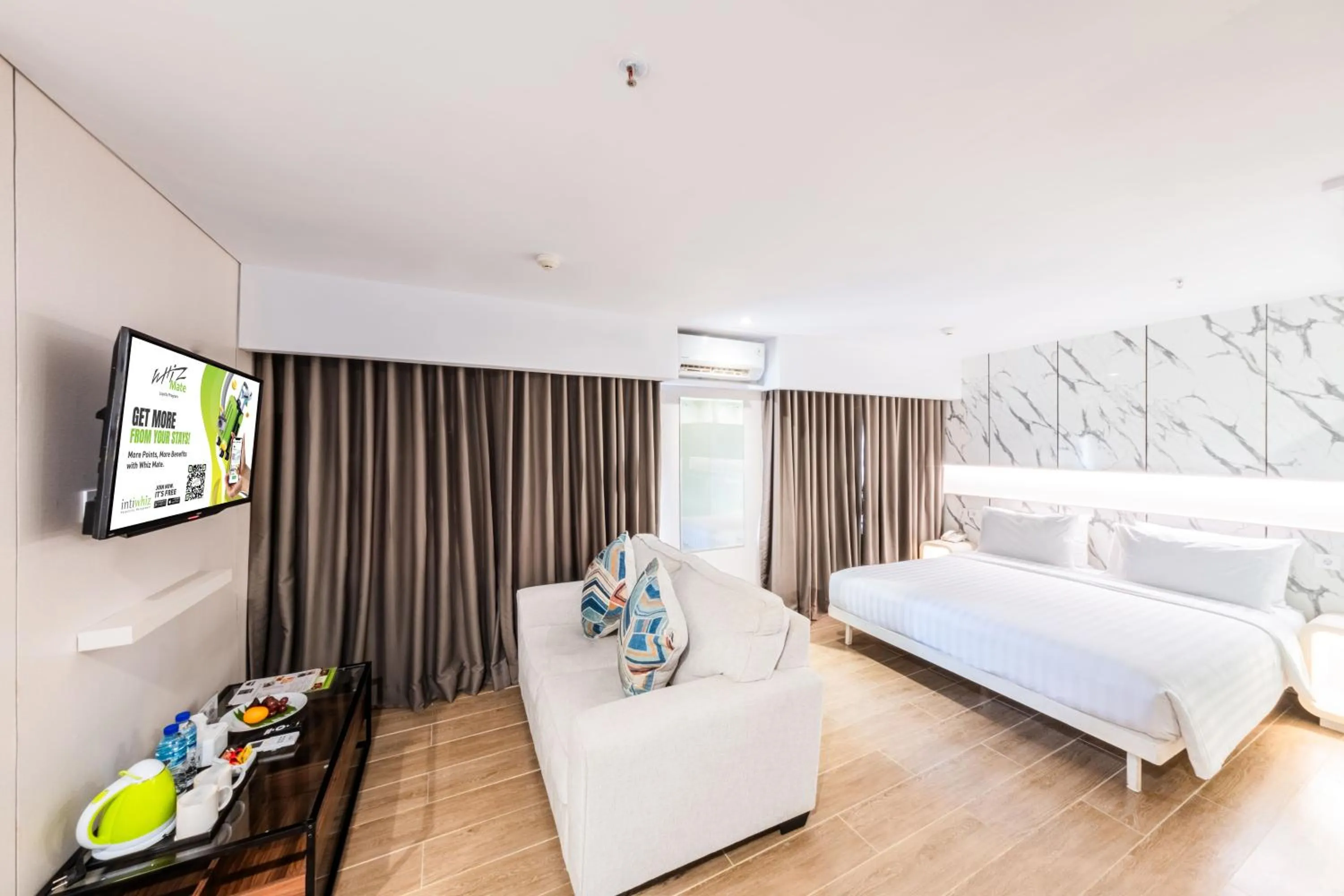 Bed in Whiz Prime Hotel Balikpapan