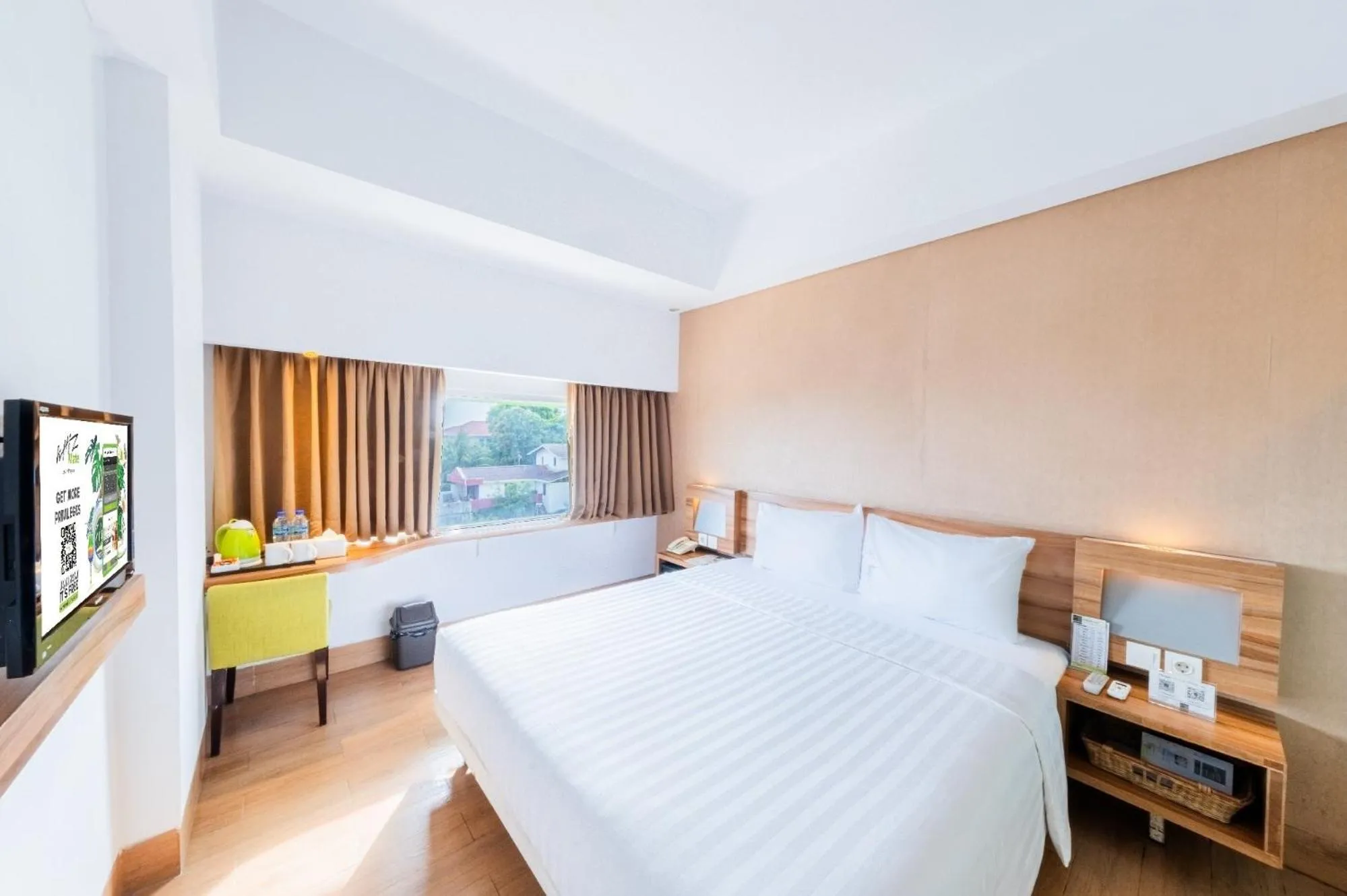Bed in Whiz Prime Hotel Balikpapan