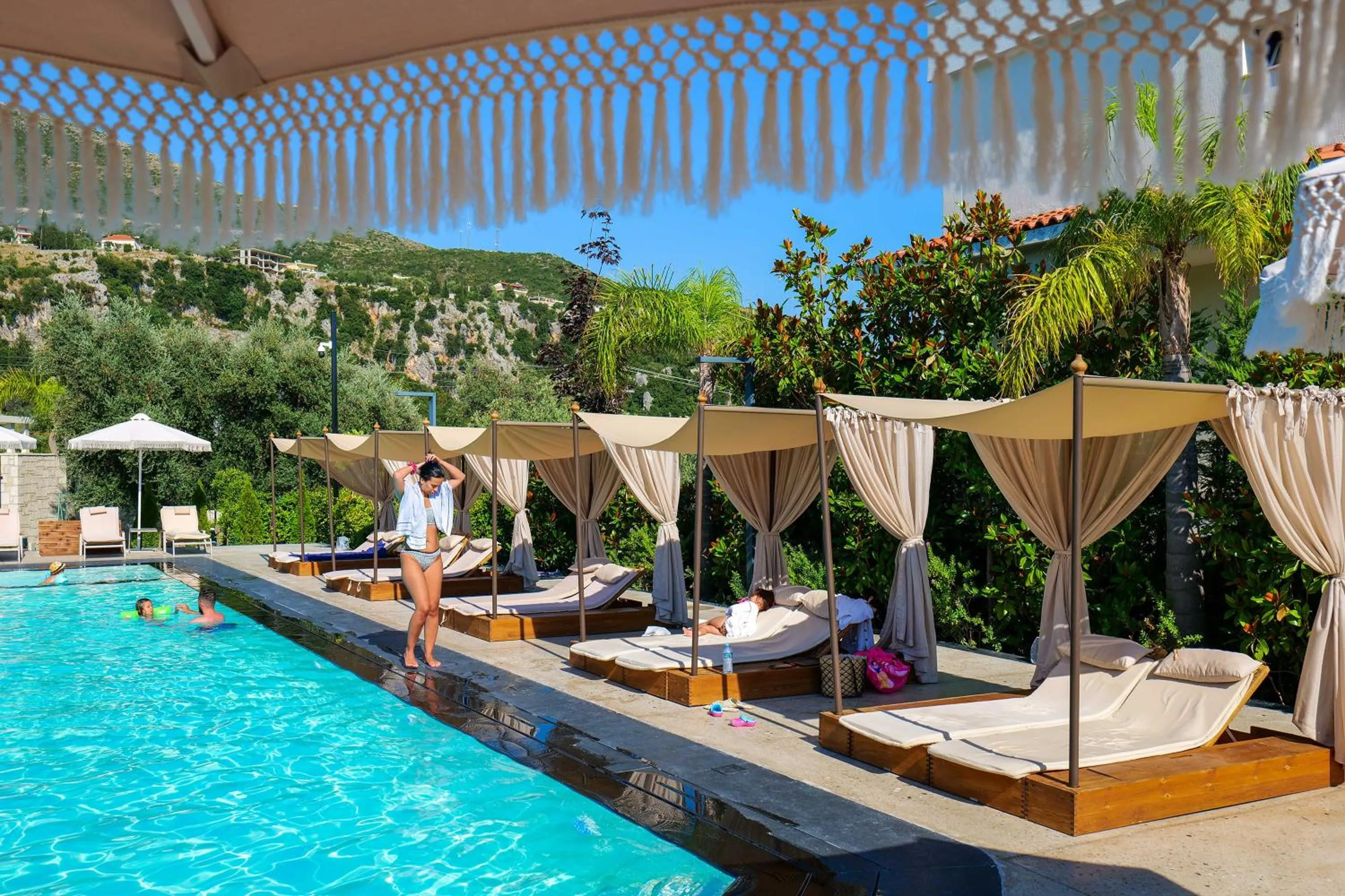 Swimming pool in HH Boutique Hotel