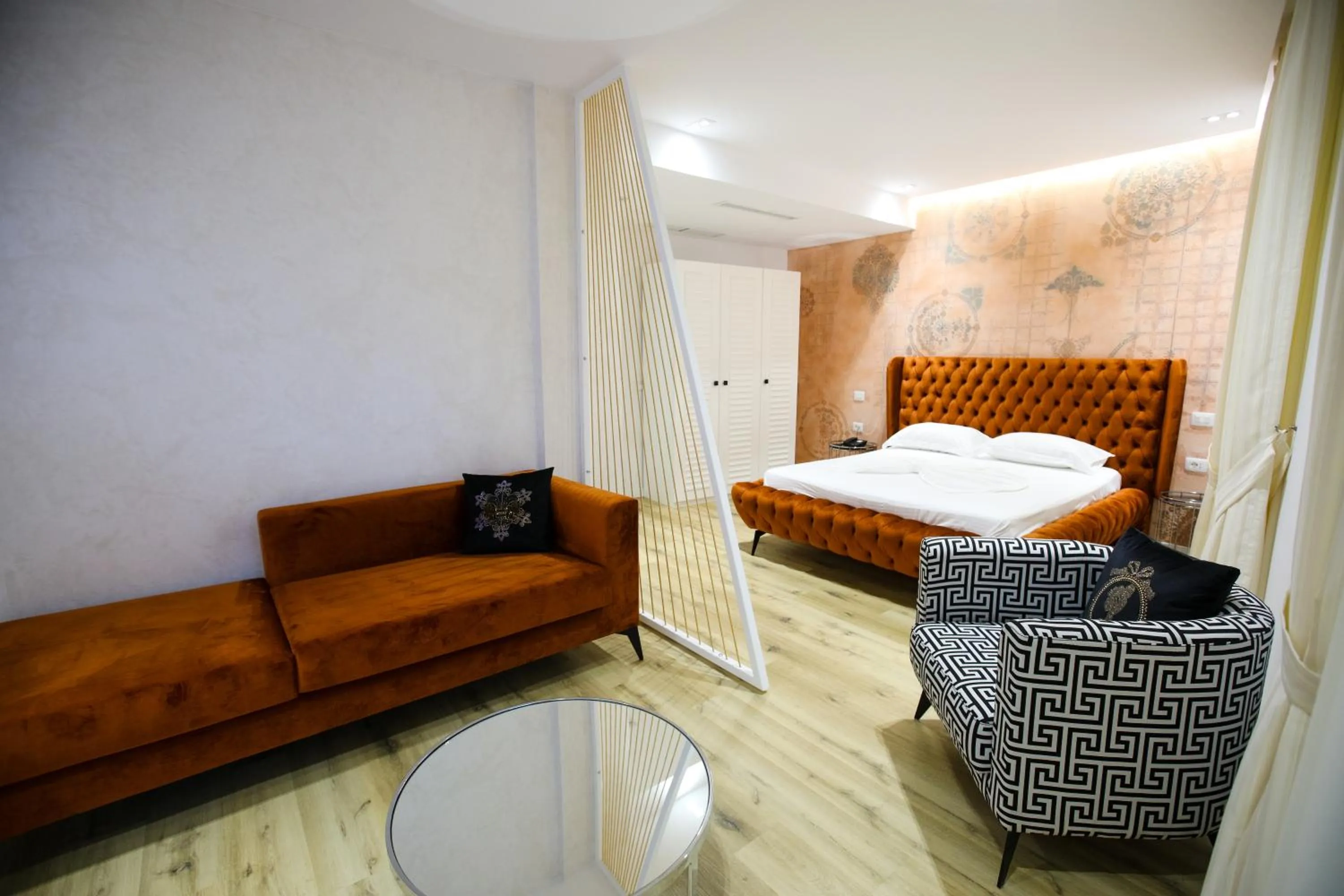 Bed in HH Boutique Hotel