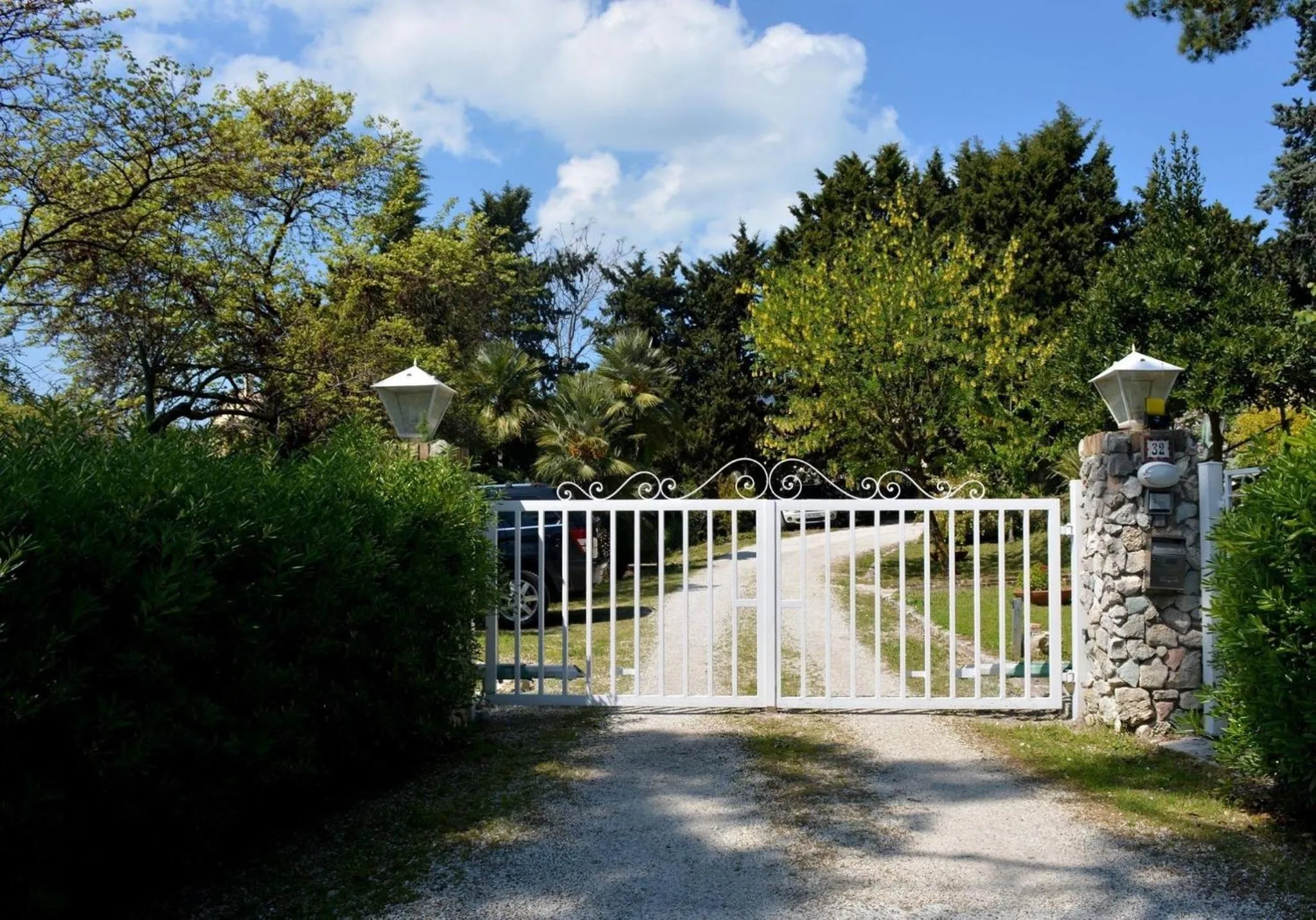 Facade/entrance in Villa Ghirardelli