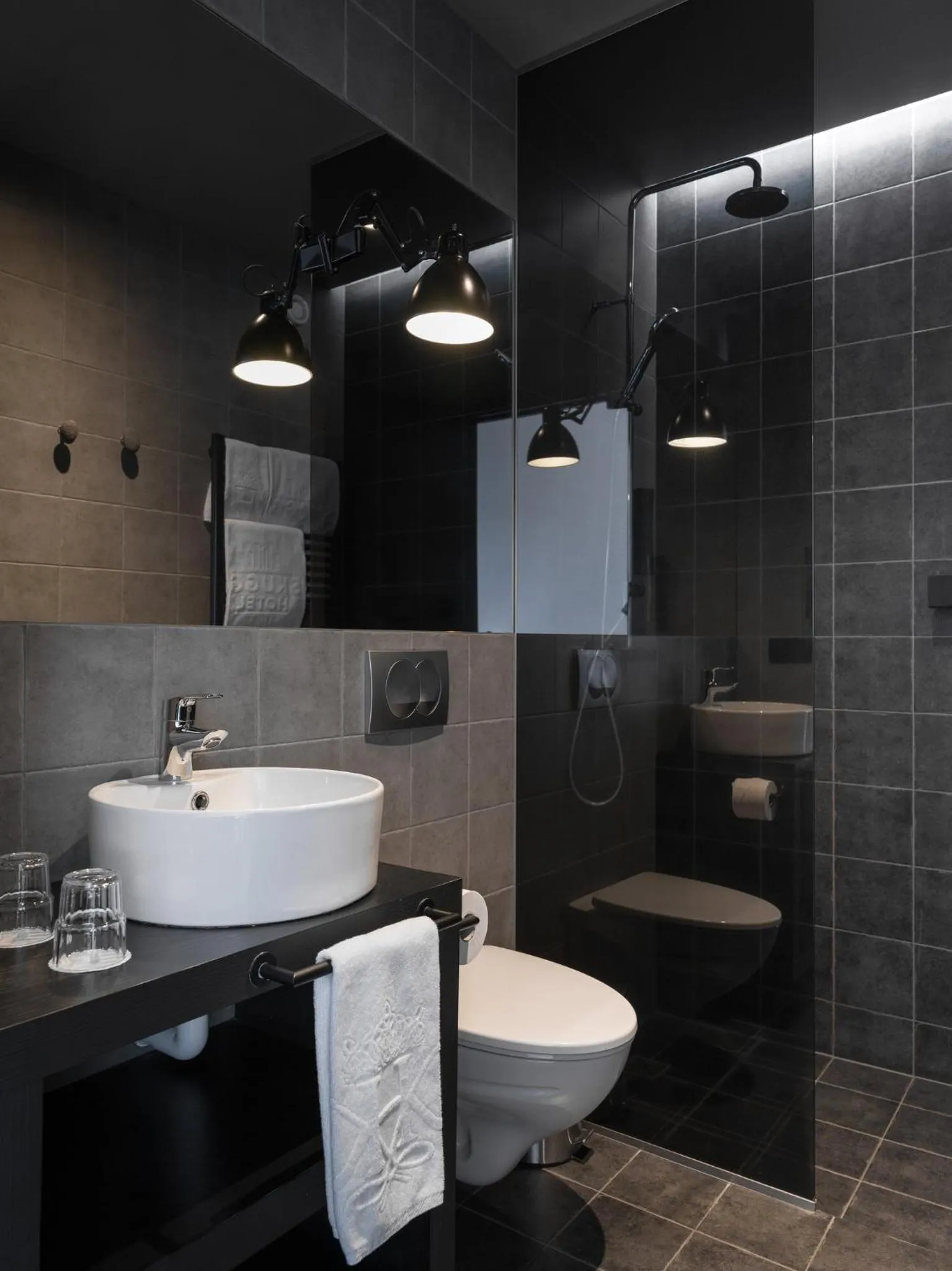 Bathroom in Skuggi Hotel by Keahotels