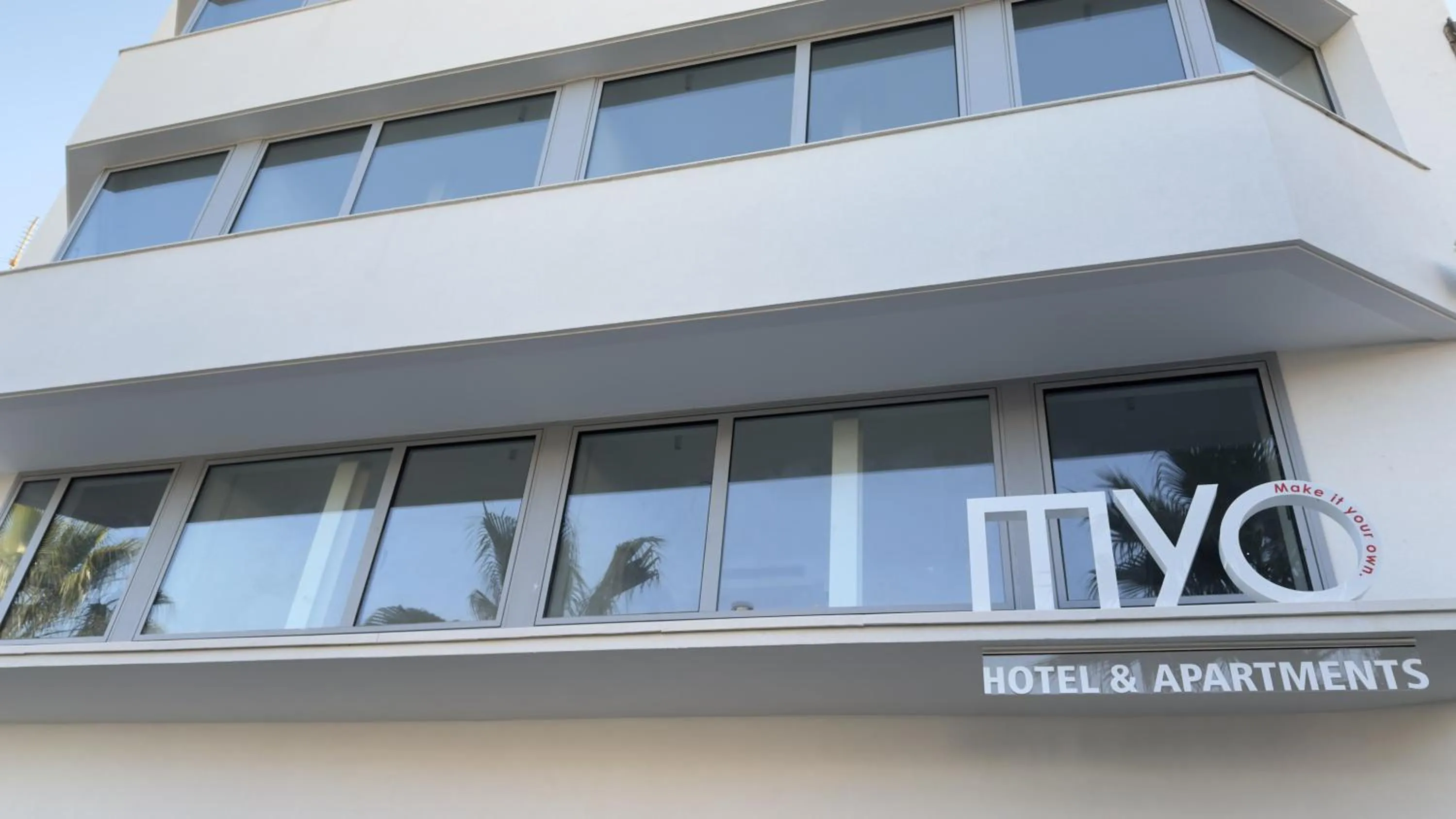 Property building in MYO Barcelona Hotel & Apartments