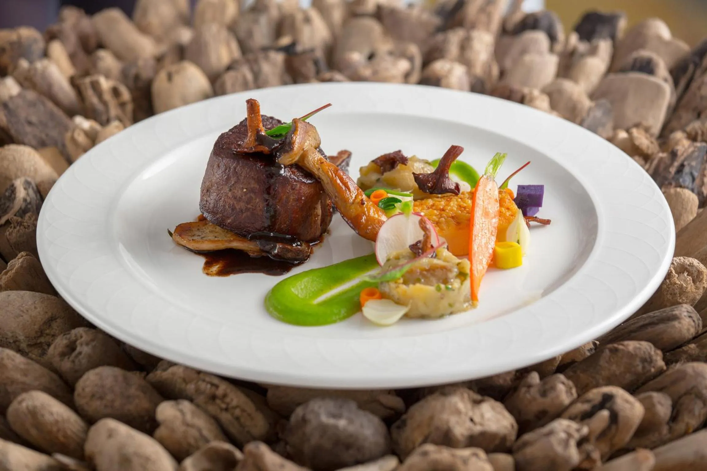 Food close-up in Hotel Wodnik