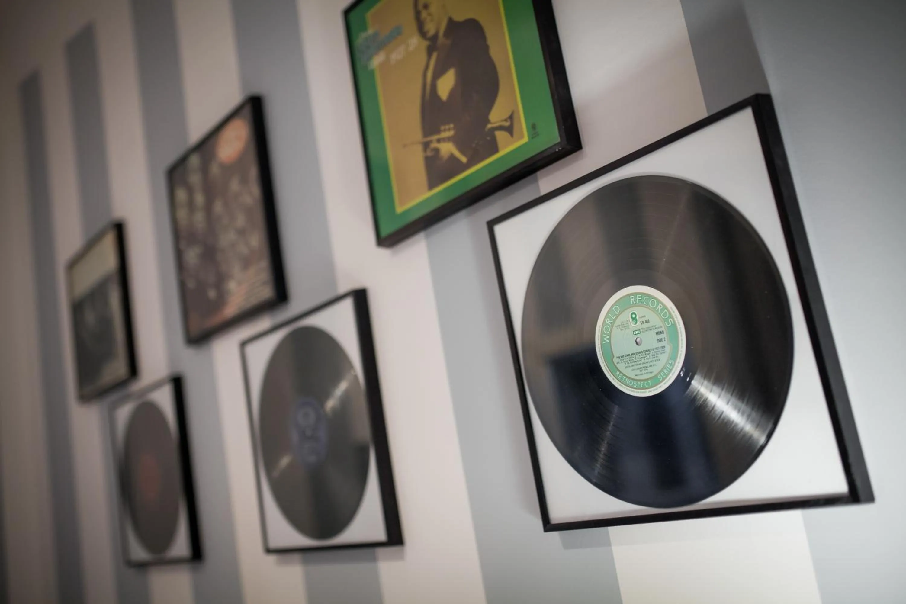 Decorative detail in AB Hostel