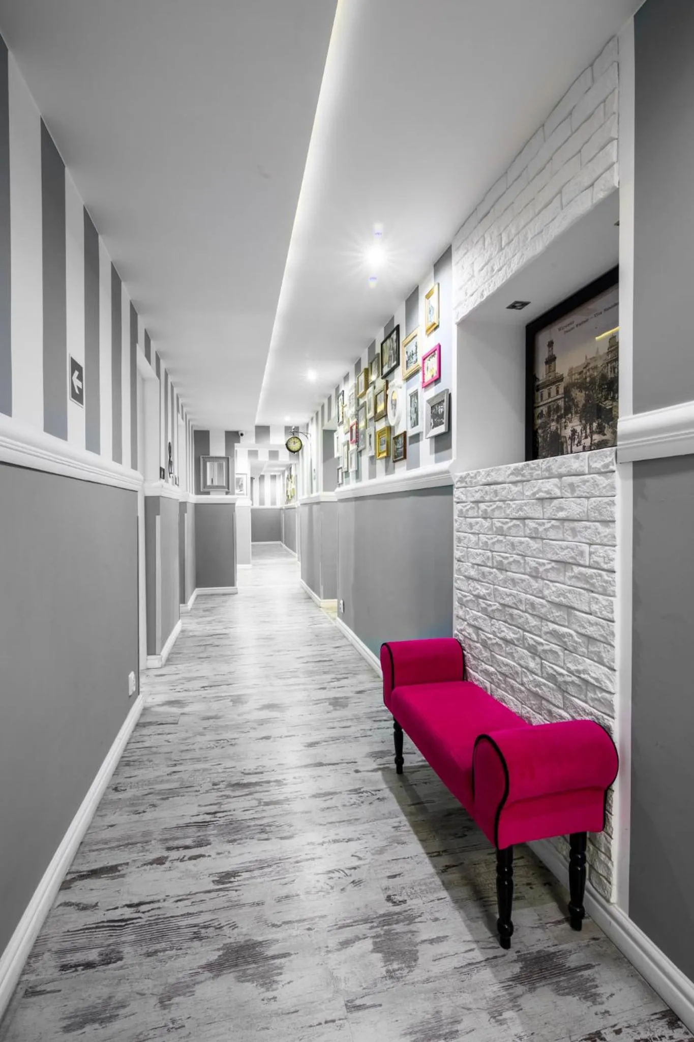 Lobby or reception in AB Hostel