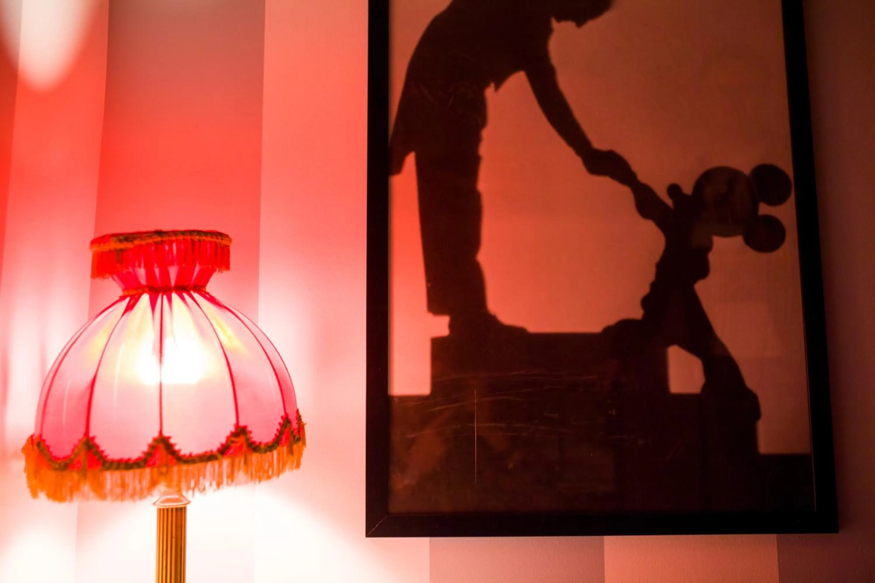 Decorative detail in AB Hostel