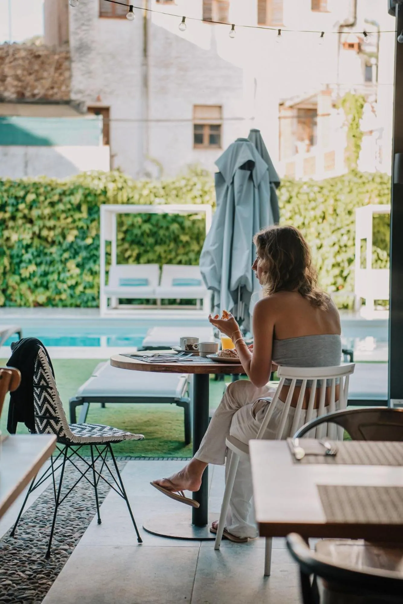 Balcony/Terrace in Hotel Windsor Tossa - Adults Only 16