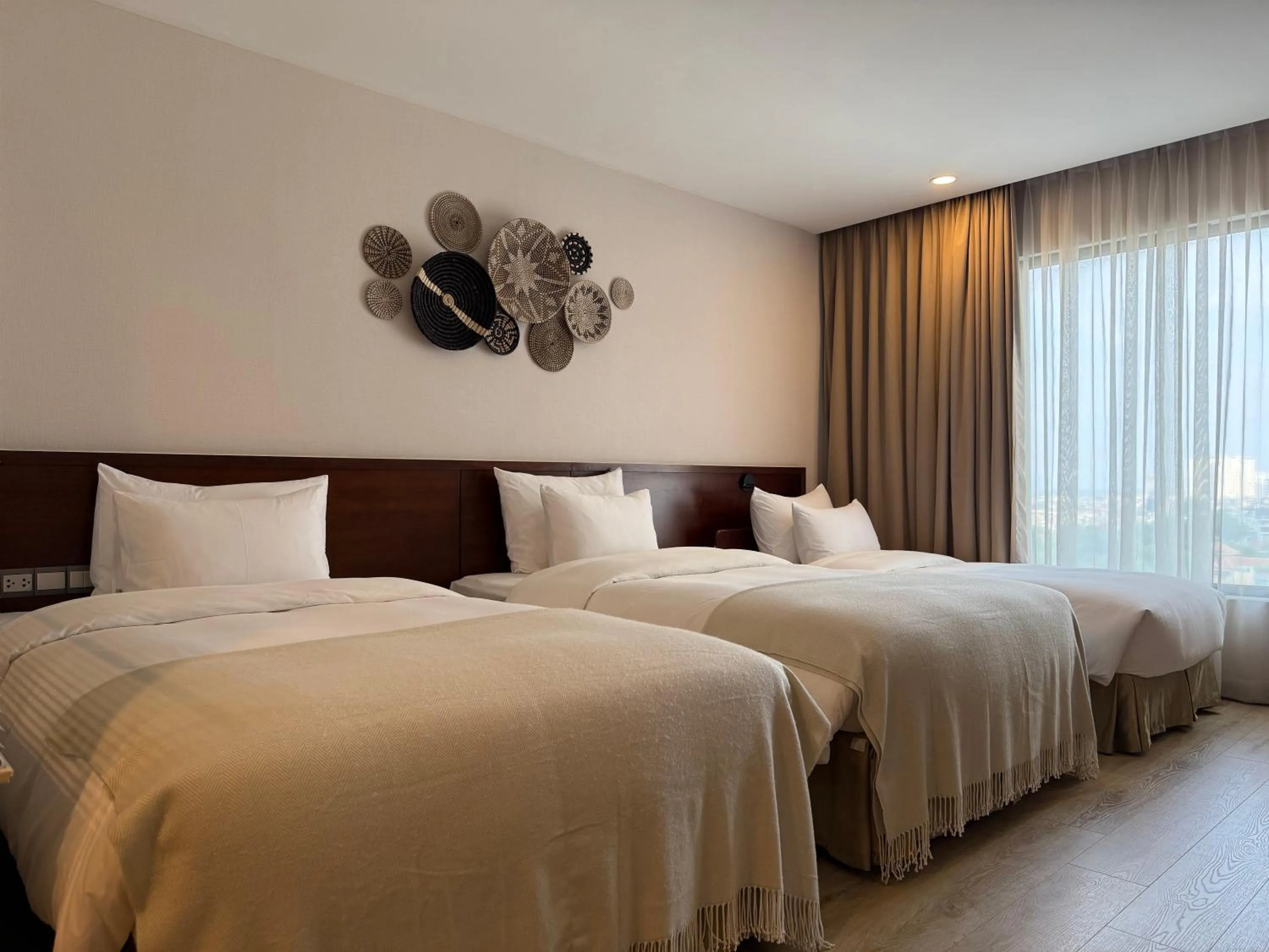 Bed in The Ann Hanoi Hotel & Spa