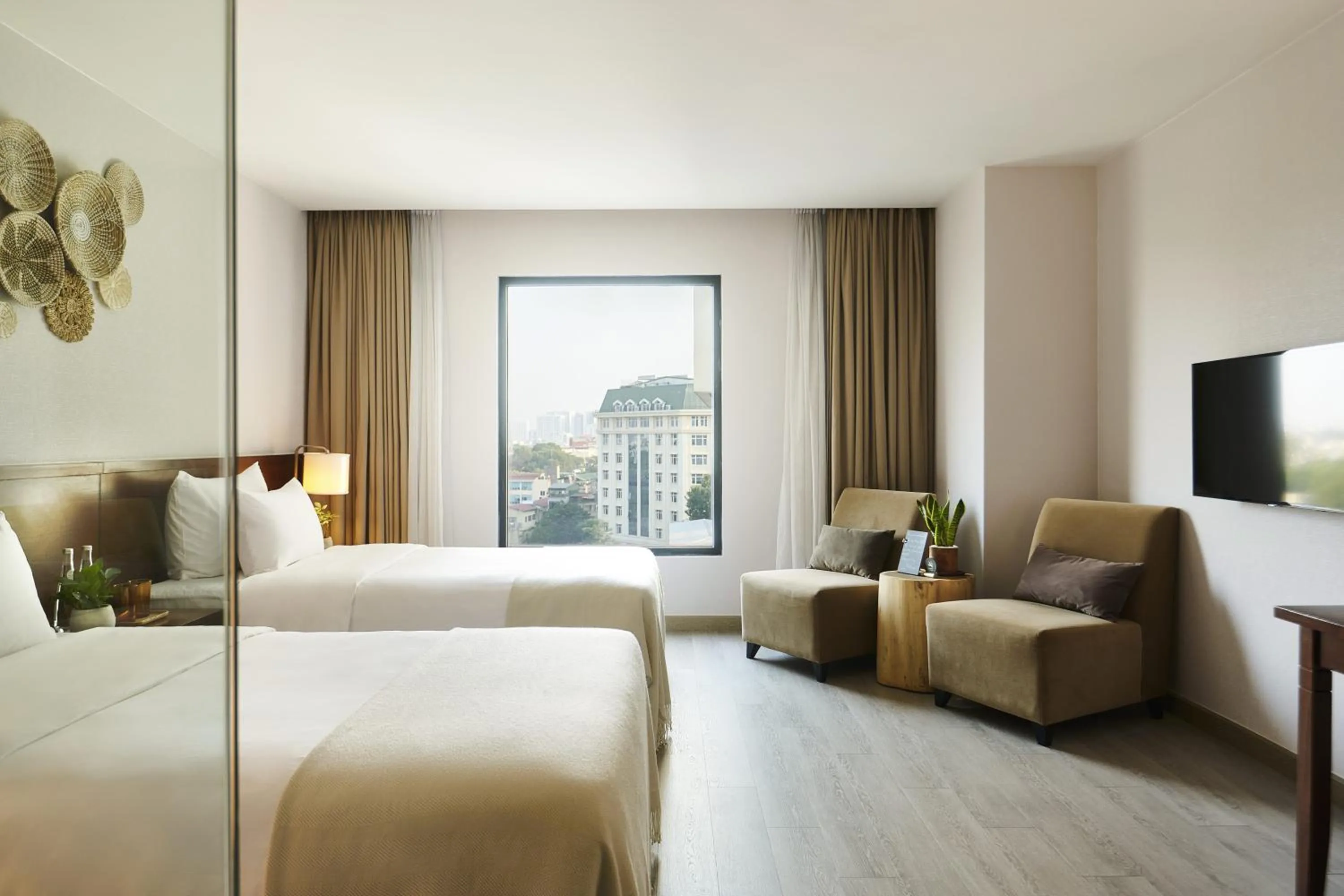 Photo of the whole room, Bed in The Ann Hanoi Hotel & Spa