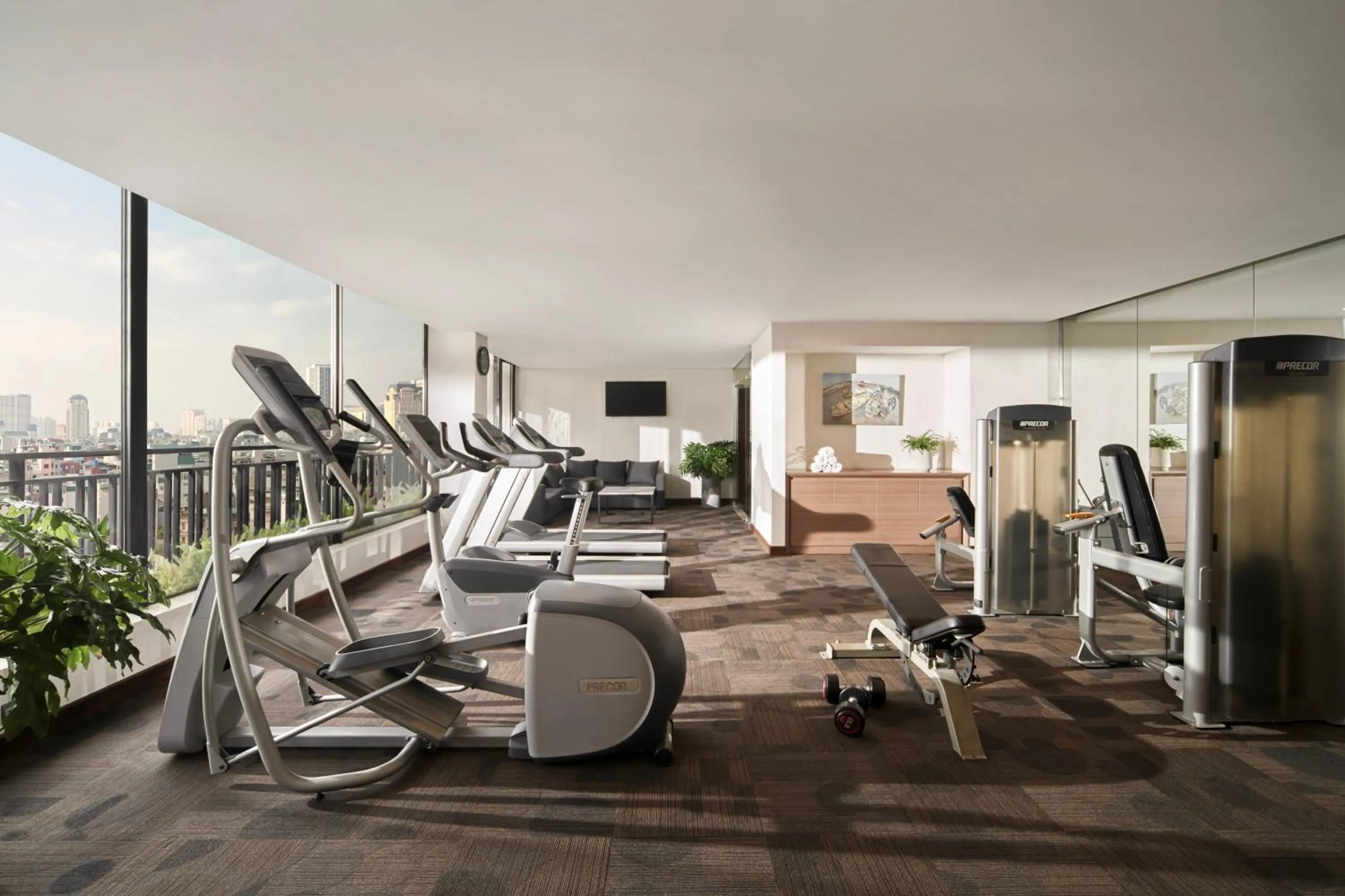 Fitness centre/facilities in The Ann Hanoi Hotel & Spa